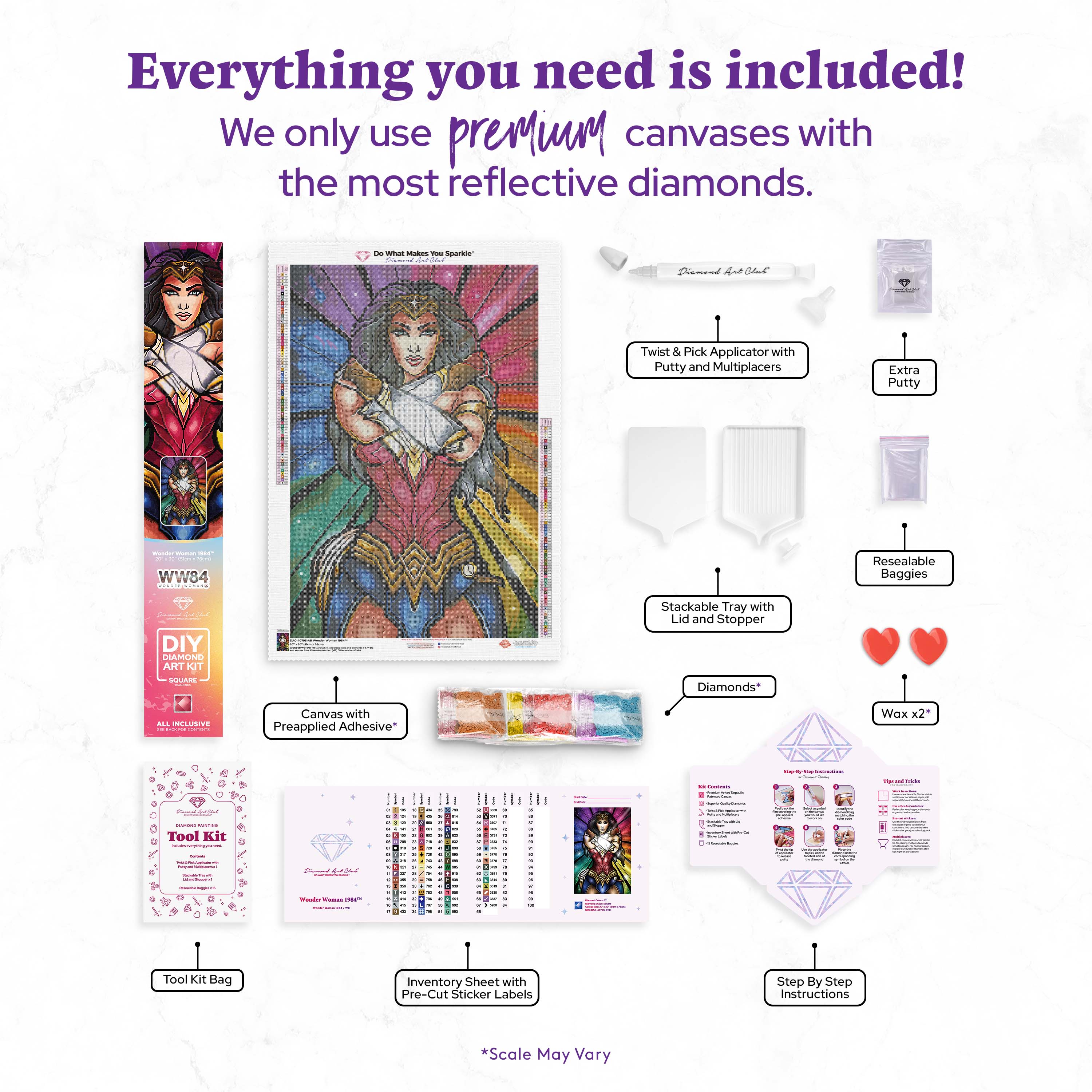 Wonder Woman 1984™ Diamond Painting | Diamond Art Club®