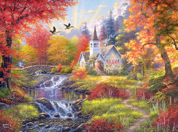 ダイヤモンドアートクラブ Woodland Church woodland-church-diamond-art-