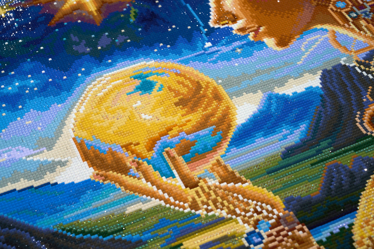 Diamond Painting World Priestess 27.6" x 41.3" (69.9cm x 104.8cm) / Square with 73 Colors including 2 ABs and 4 Fairy Dust Diamonds / 118,301