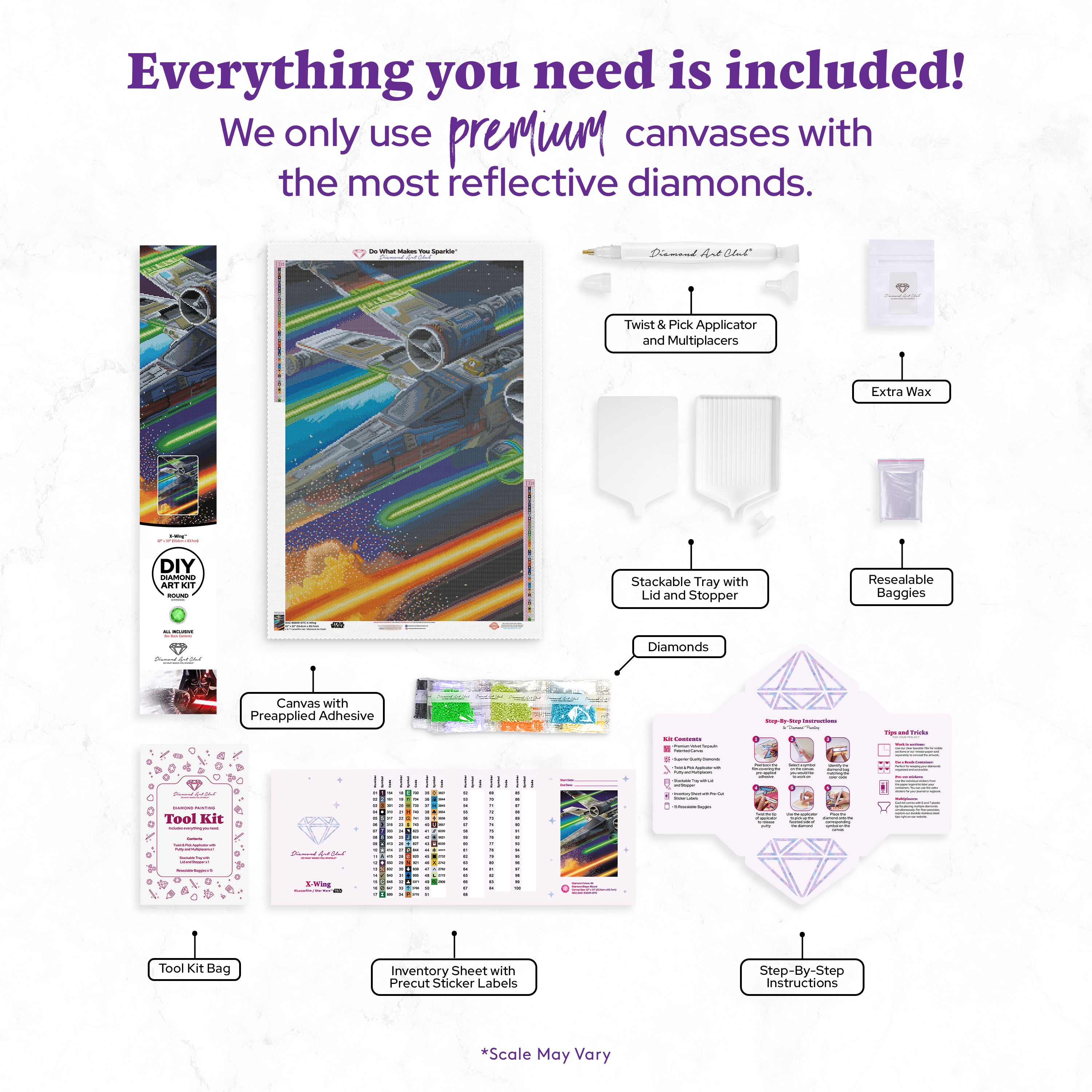 X-Wing™ – Diamond Art Club