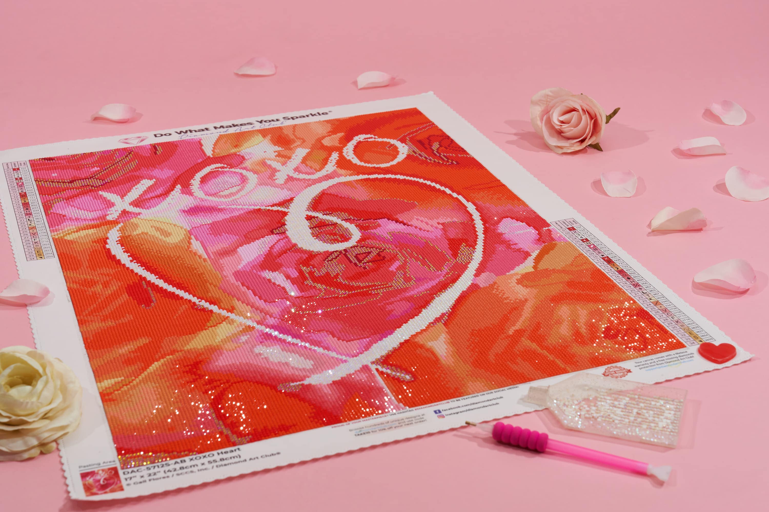 XOXO Heart – Diamond Art Club