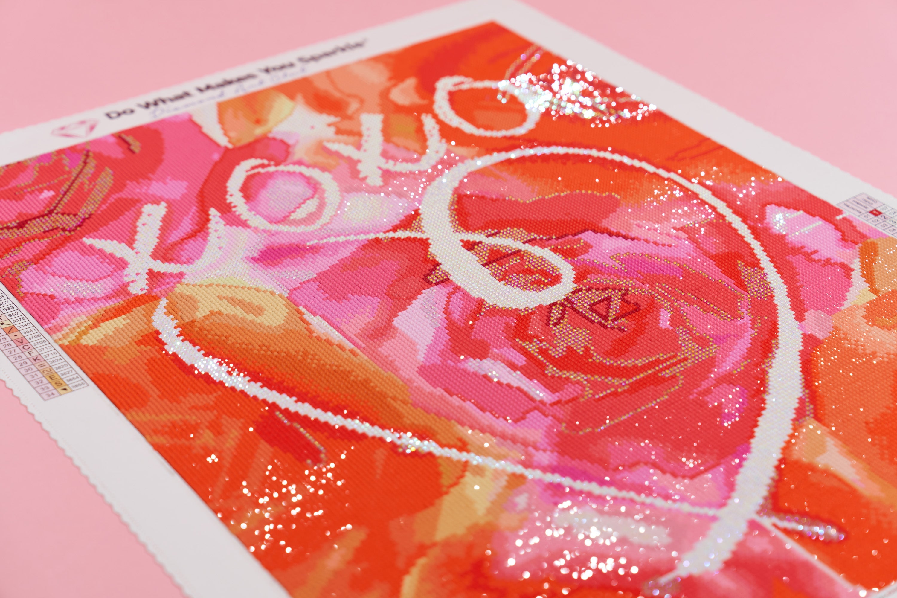 XOXOハート ダイヤモンドアートキット – Diamond Art Club