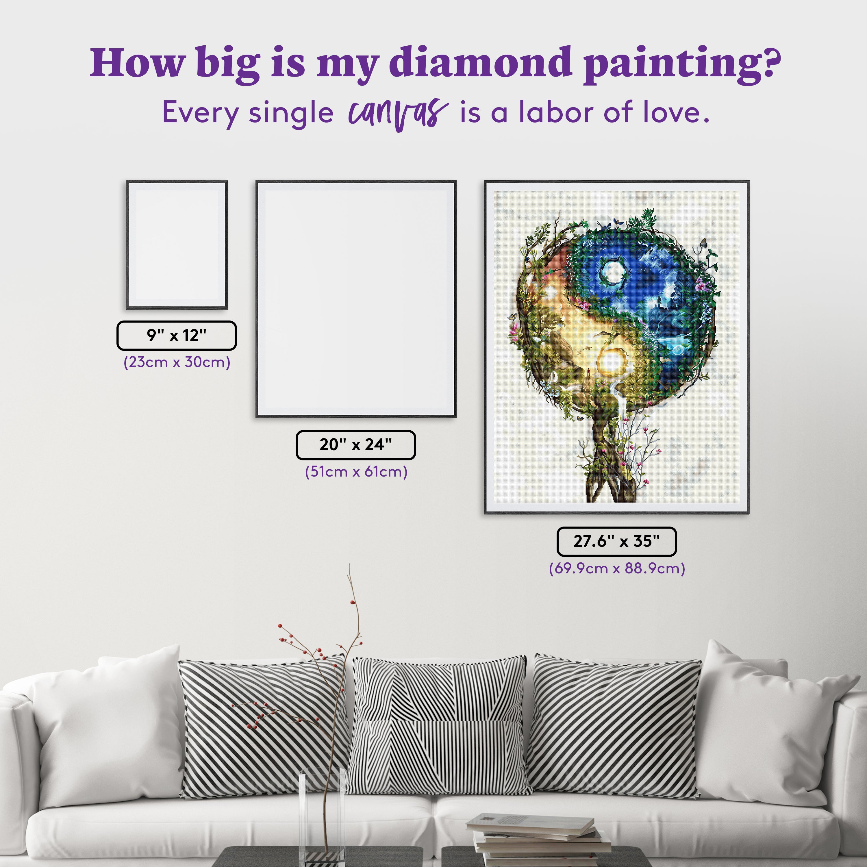 Yin and Yang Diamond Painting Kit – Diamond Art Club