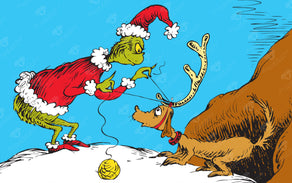 Diamond Painting You'll Be My Reindeer 32" x 20" (80.9cm x 50.8cm) / Square with 9 Colors including 3 Fairy Dust Diamonds / 66,300