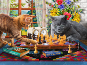 Diamond Painting Your Move Sonny 34.3" x 25.6" (87cm x 65cm) / Square With 77 Colors Including 4 ABs and 3 Fairy Dust Diamonds / 91,089