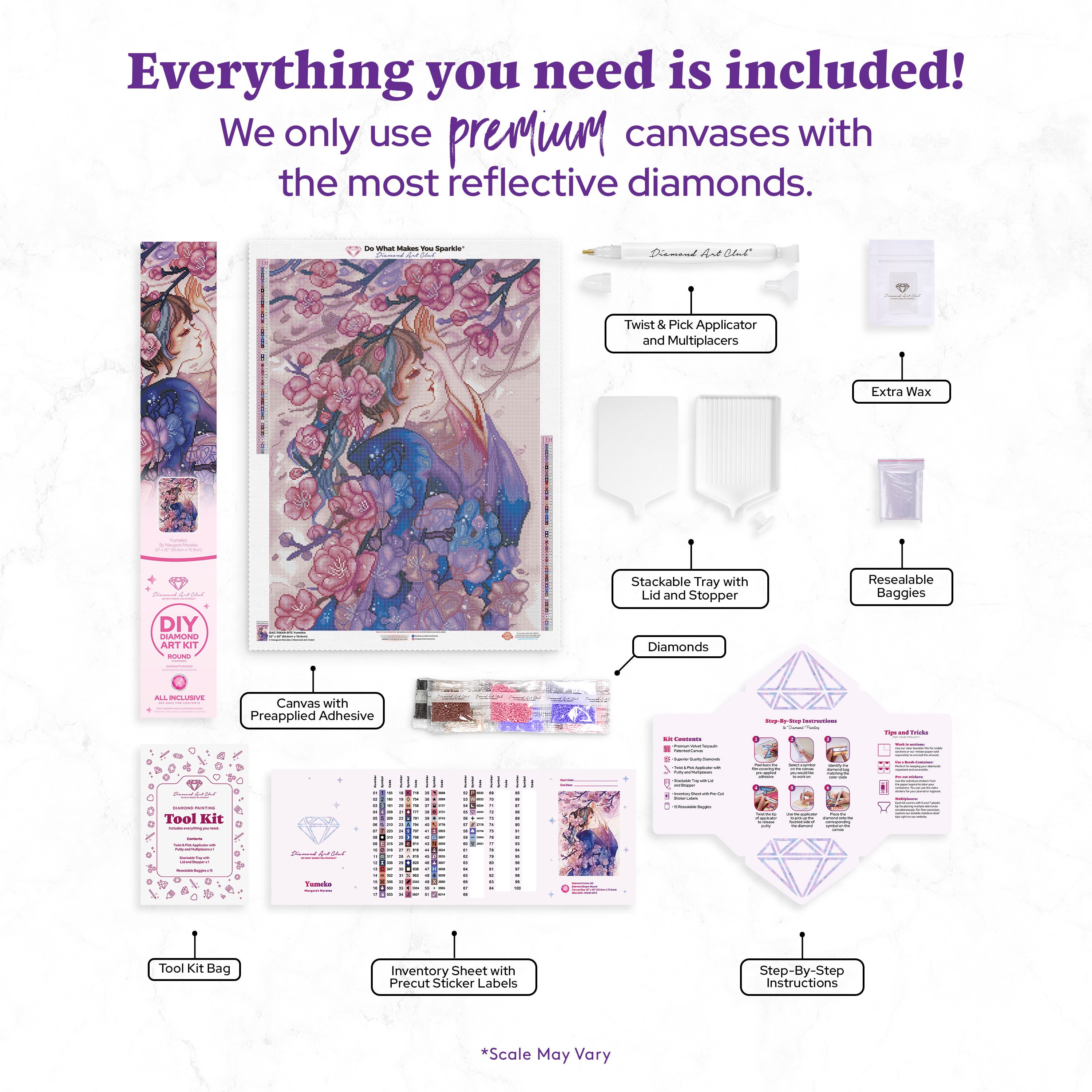 Yumeko Diamond Painting Kit – Diamond Art Club