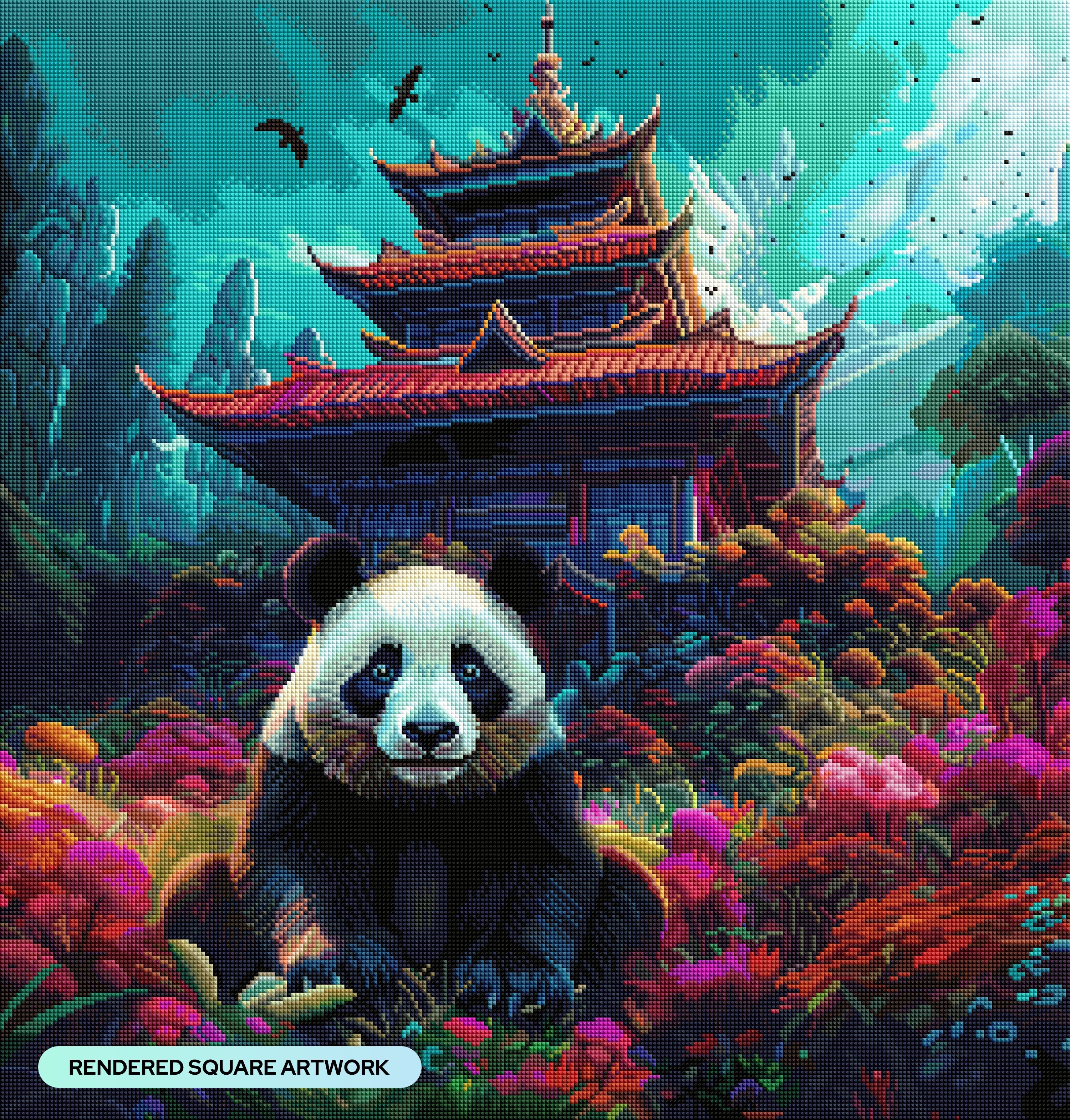 Zen Panda – Diamond Art Club