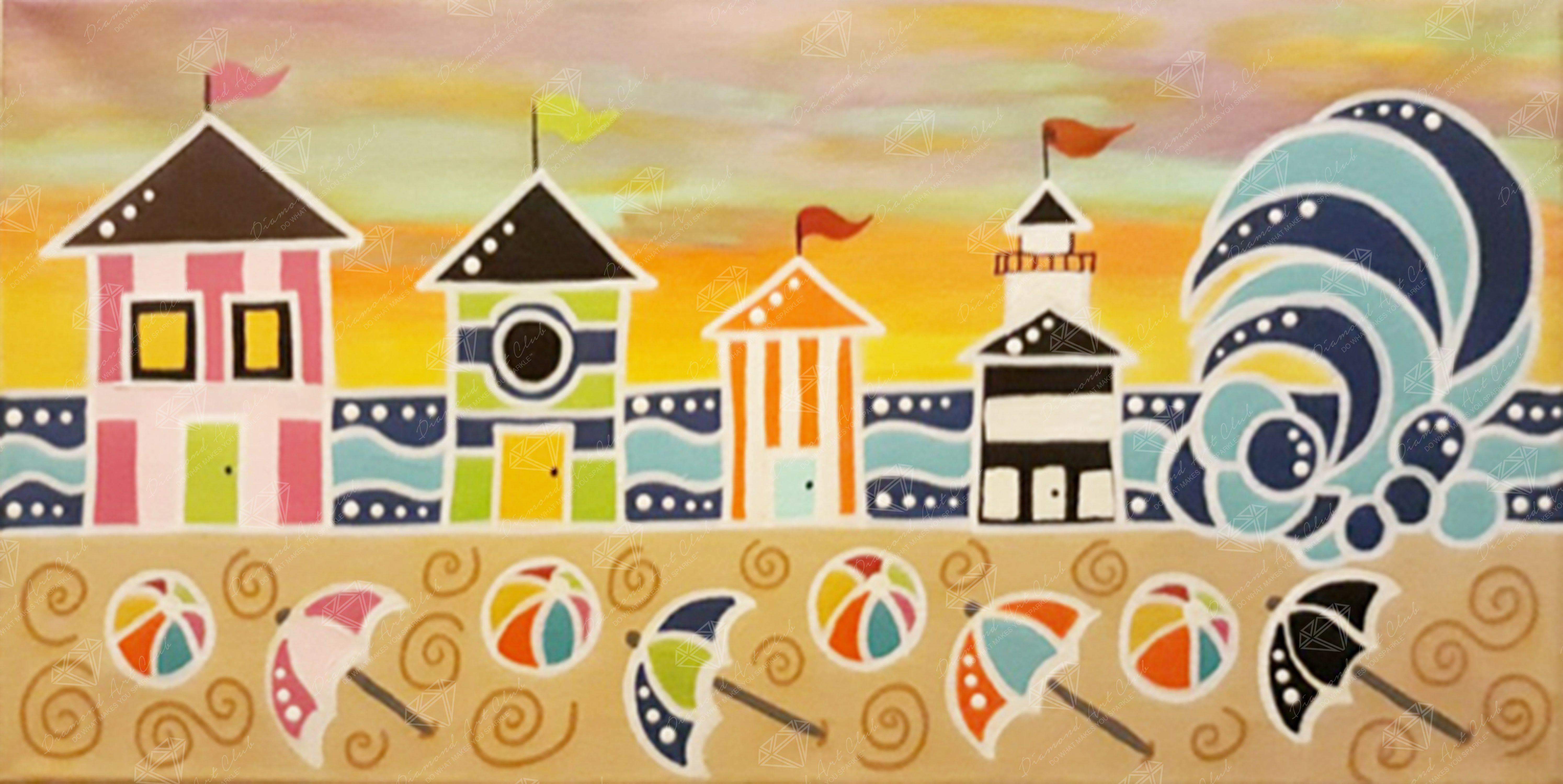 A Day at the Beach – Diamond Art Club