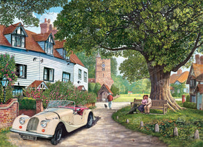 Diamond Painting A Drive Out 21.7" x 29.9″ (55cm x 76cm) / Round With 45 Colors Including 2 ABs / 52,455