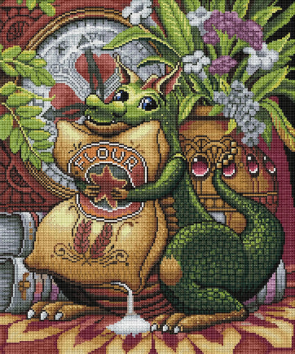 Diamond Painting A Flower Just for You 20" x 24" (51cm x 61cm) / Round with 43 Colors including 3 ABs / 39,277