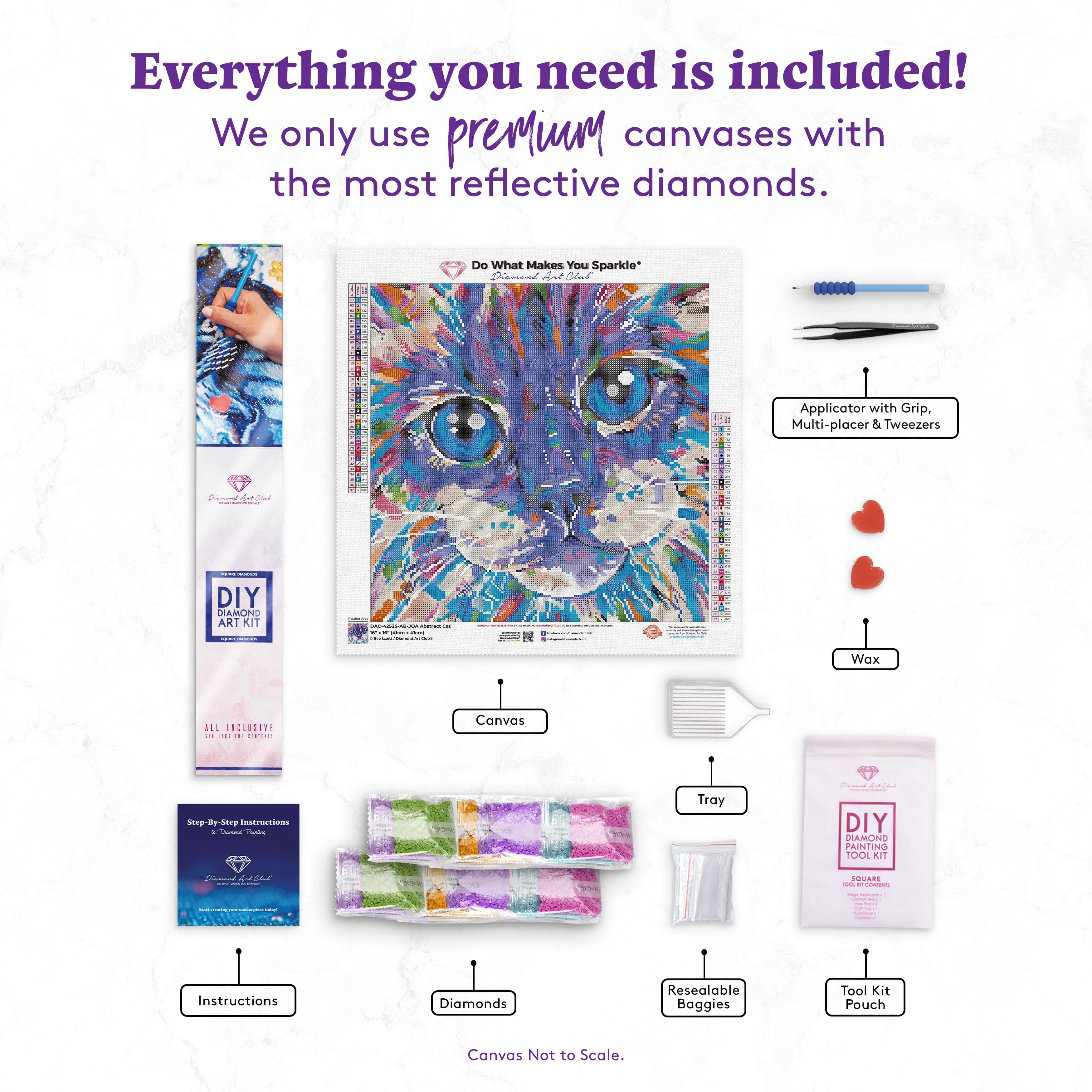 160 Diamond painting cat ideas  painting kits, diamond painting, cats