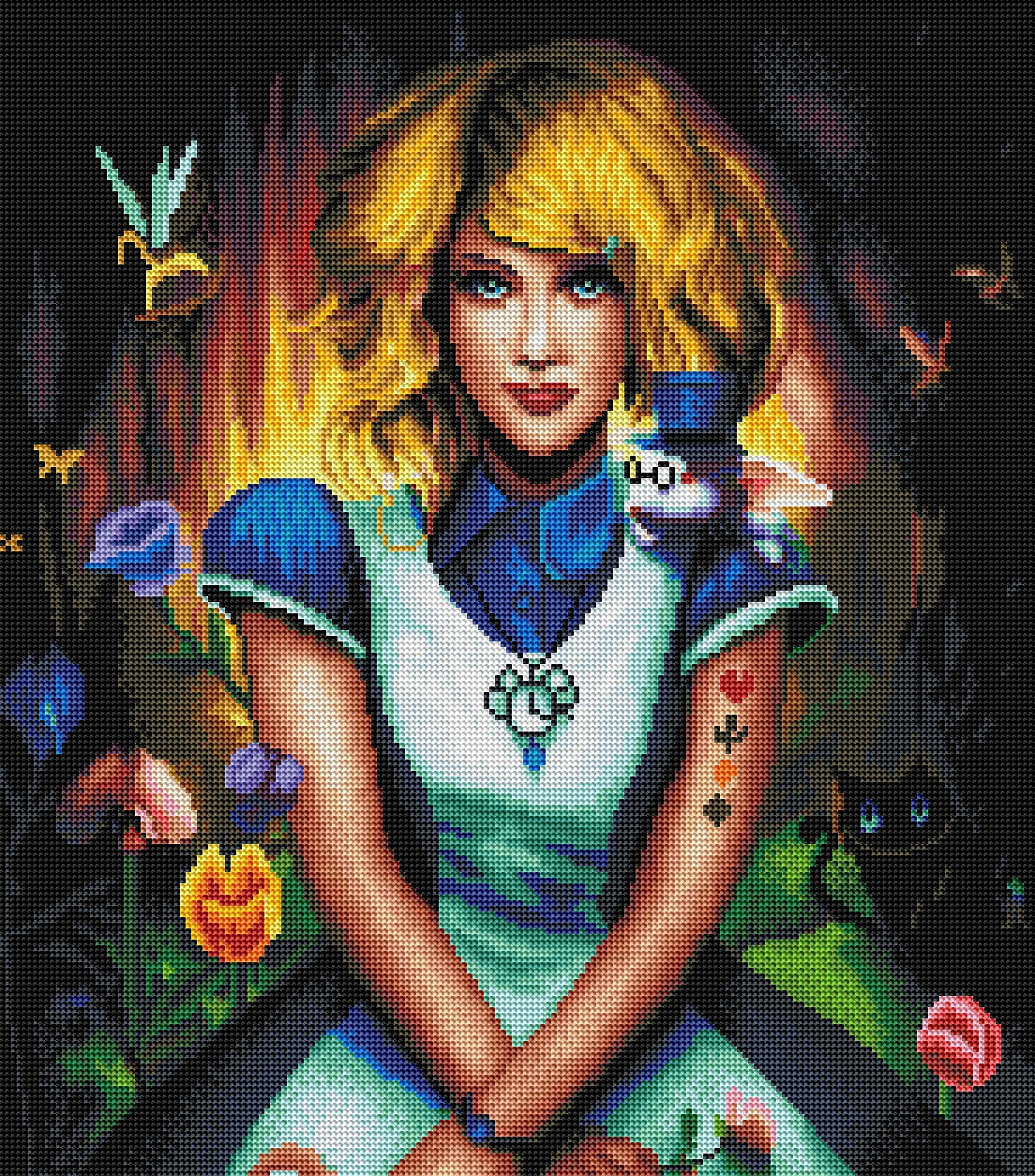 Alice in Wonderland Diamond Painting Craft-Ease