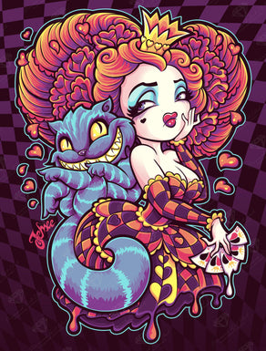 Diamond Painting All Ways Are The Queens Ways 22" x 29" (56cm x 74cm) / Square with 25 Colors including 3 ABs / 66,080