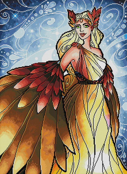 Diamond Painting Aphrodite 22" x 30" (56cm x 76cm) / Square with 44 Colors including 5 ABs / 66,521