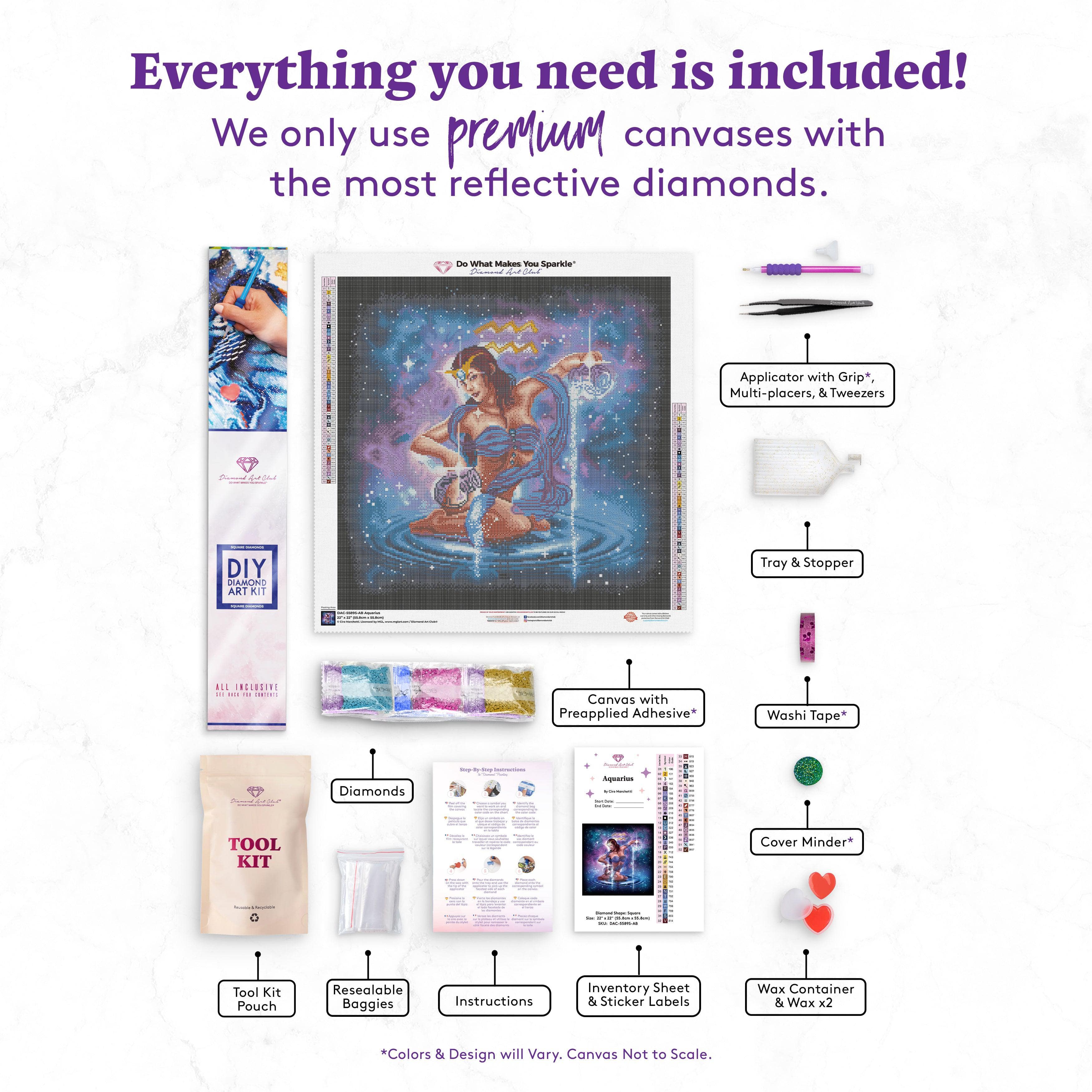 Aquarius – Diamond Art Club