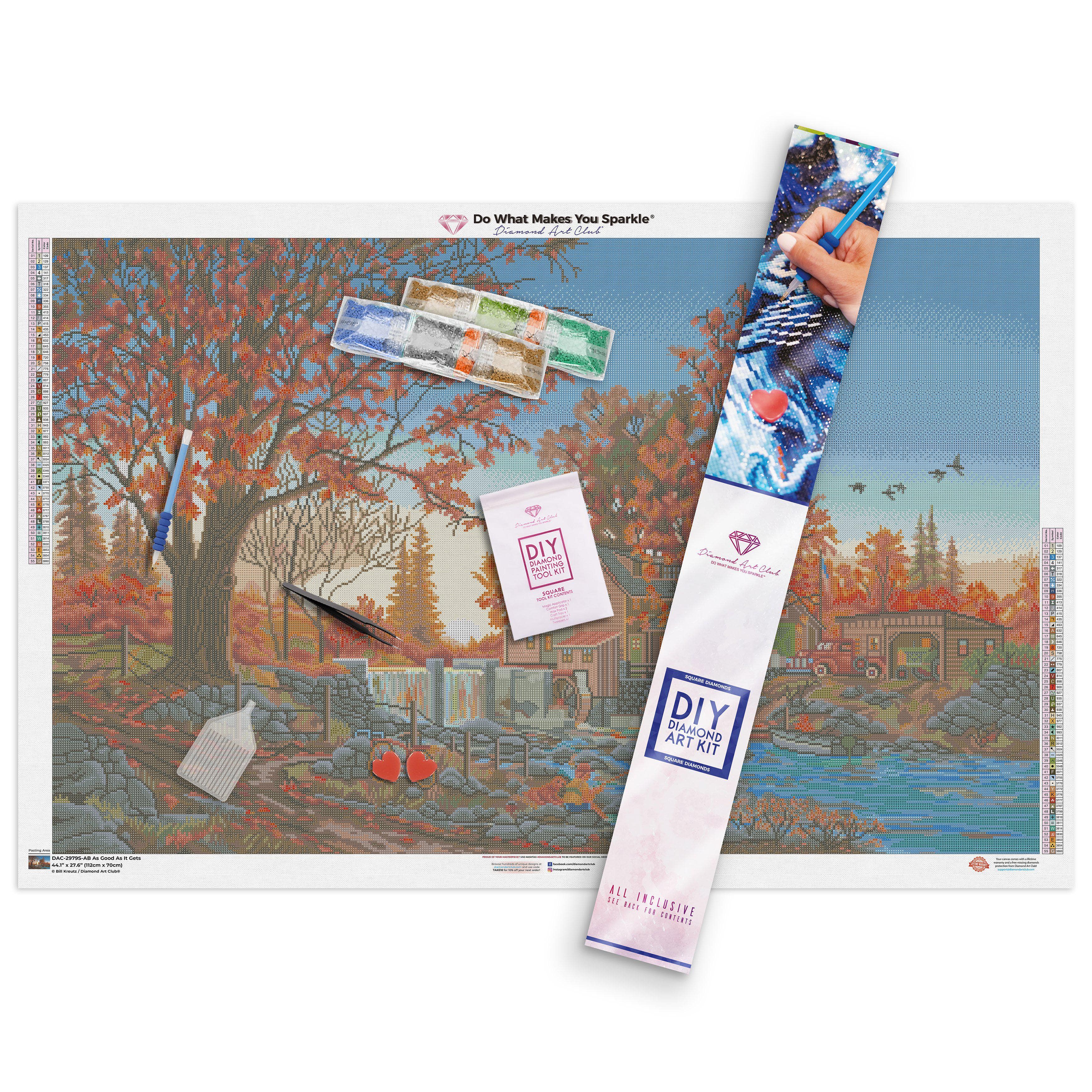 最高の人生 ダイヤモンドペインティングキット – Diamond Art Club
