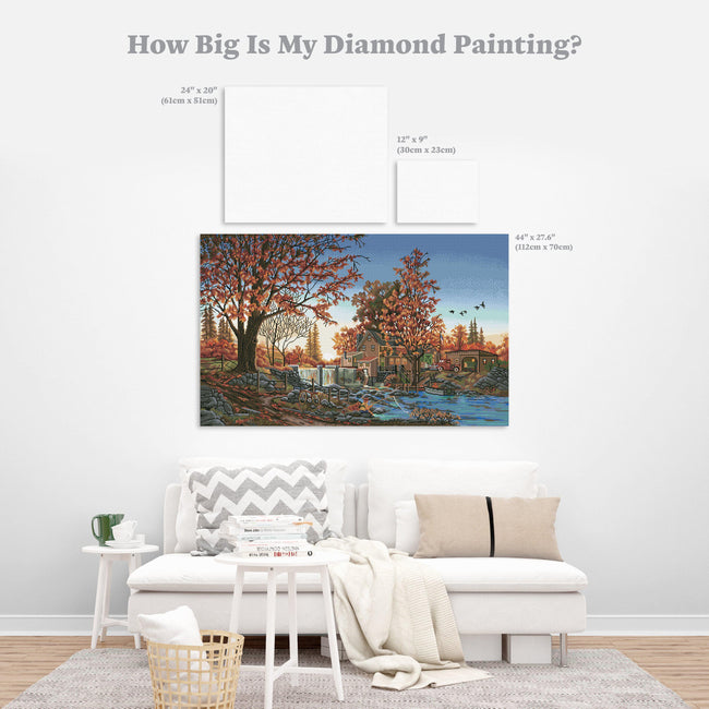 Diamond Painting As Good As It Gets 44.1" x 27.6″ (112cm x 70cm) / Square with 55 Colors including 4 ABs / 122,988