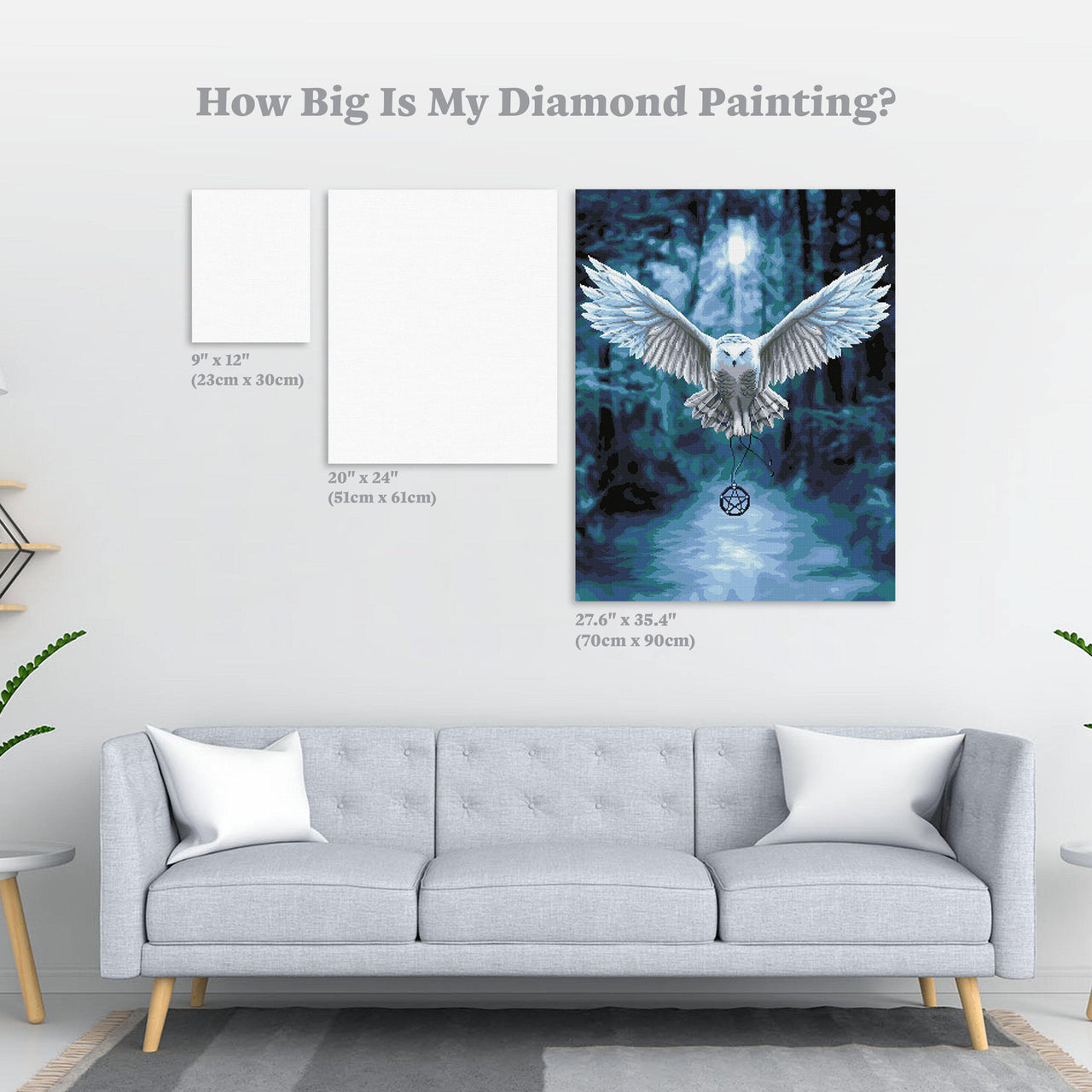 Diamond Painting Awake Your Magic 27.6" x 35.4" (70cm x 90cm) / Square with 23 Colors and 2 ABs / 98,889