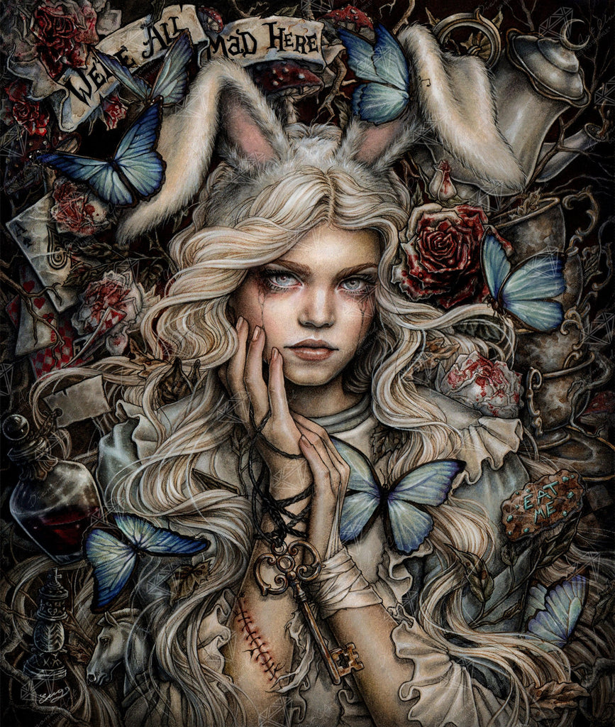 Back to Wonderland — 22" x 26" (56cm x 66cm) / Round with 47 Colors including 2 ABs / 46,765
