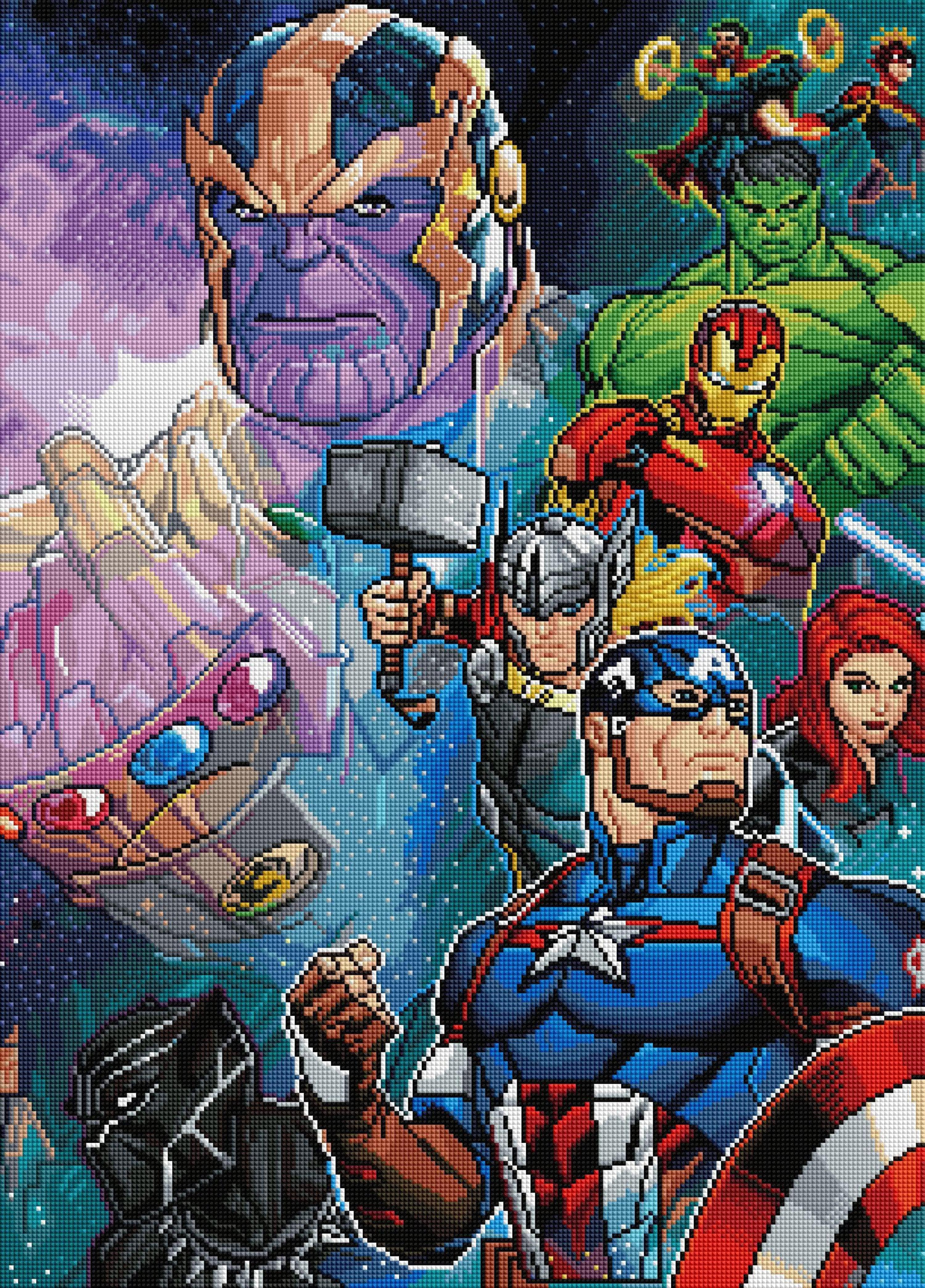 Sneak Peek Diamond Art Club #23 “Balance” (Marvel Avengers) 