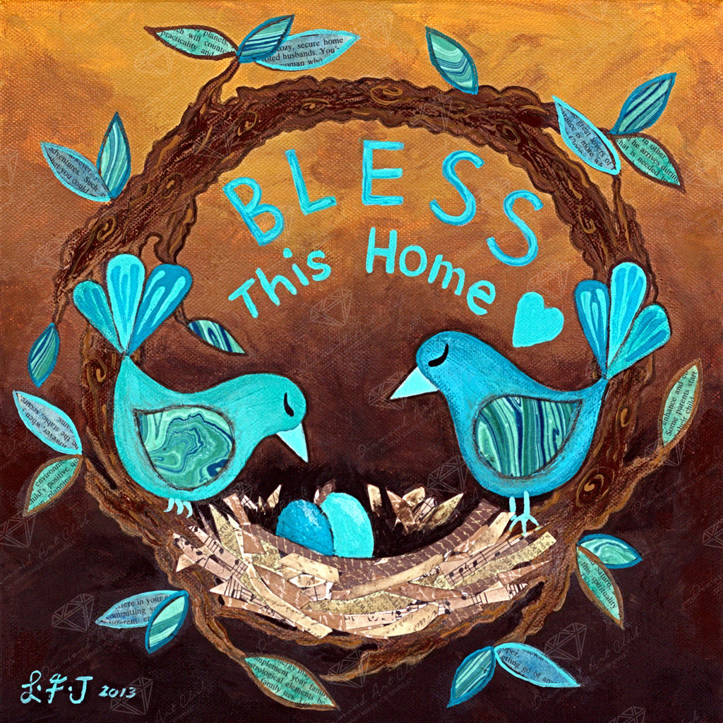 Bless this Home — Round 20 Colors Including 1 AB 9.8″ x 9.8″ 7 225