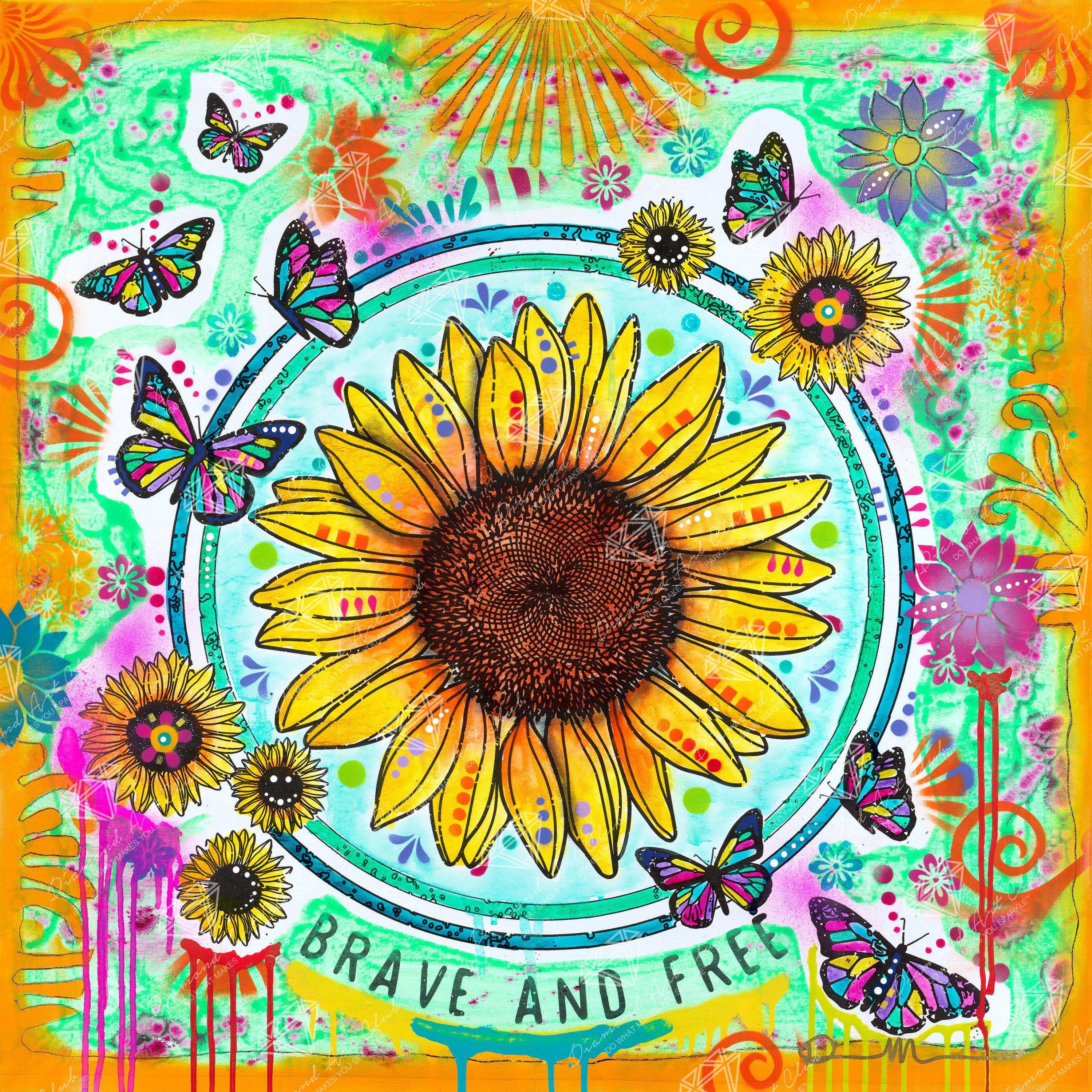 Brave and Free – Diamond Art Club