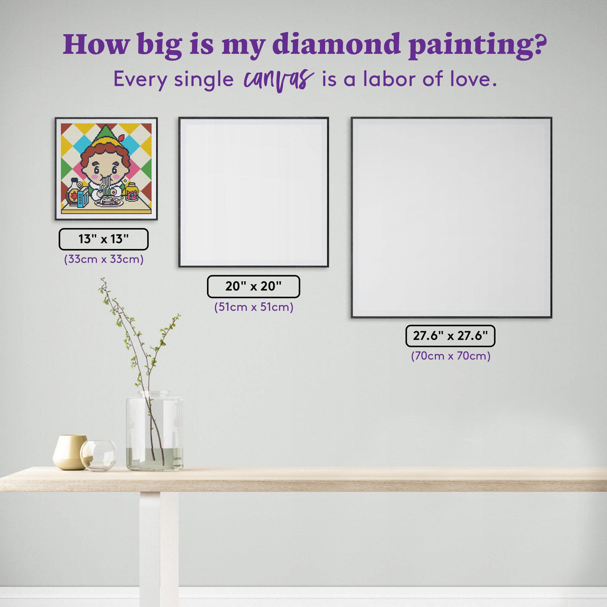 Diamond Painting Breakfast Spaghetti 13" x 13" (33cm x 33cm) / Round With 17 Colors Including 5 ABs / 13,689