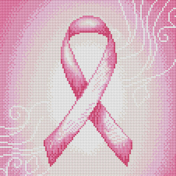 Breast Cancer Awareness Ribbon – Diamond Art Club