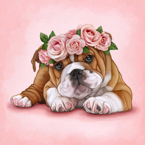 Bulldog & Roses