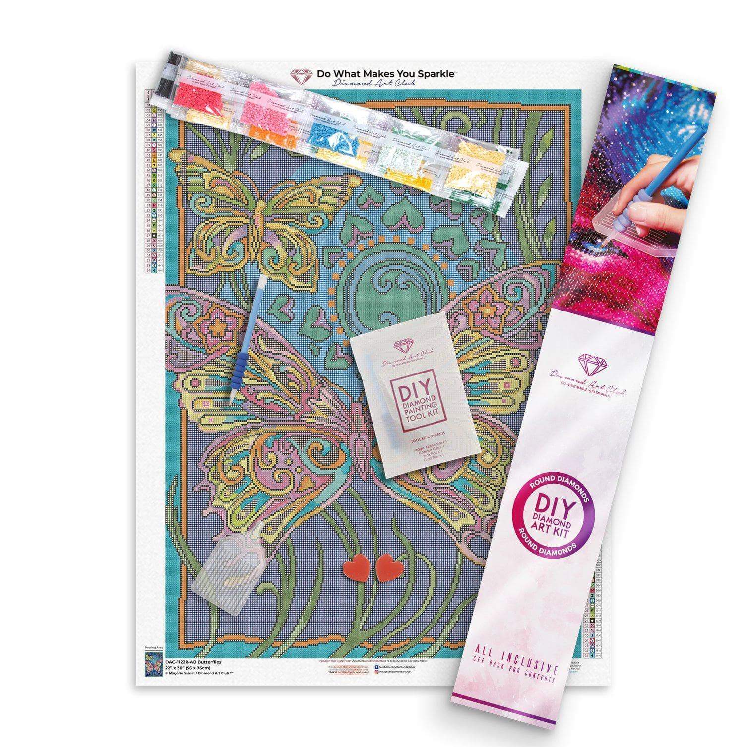 Butterflies – Diamond Art Club