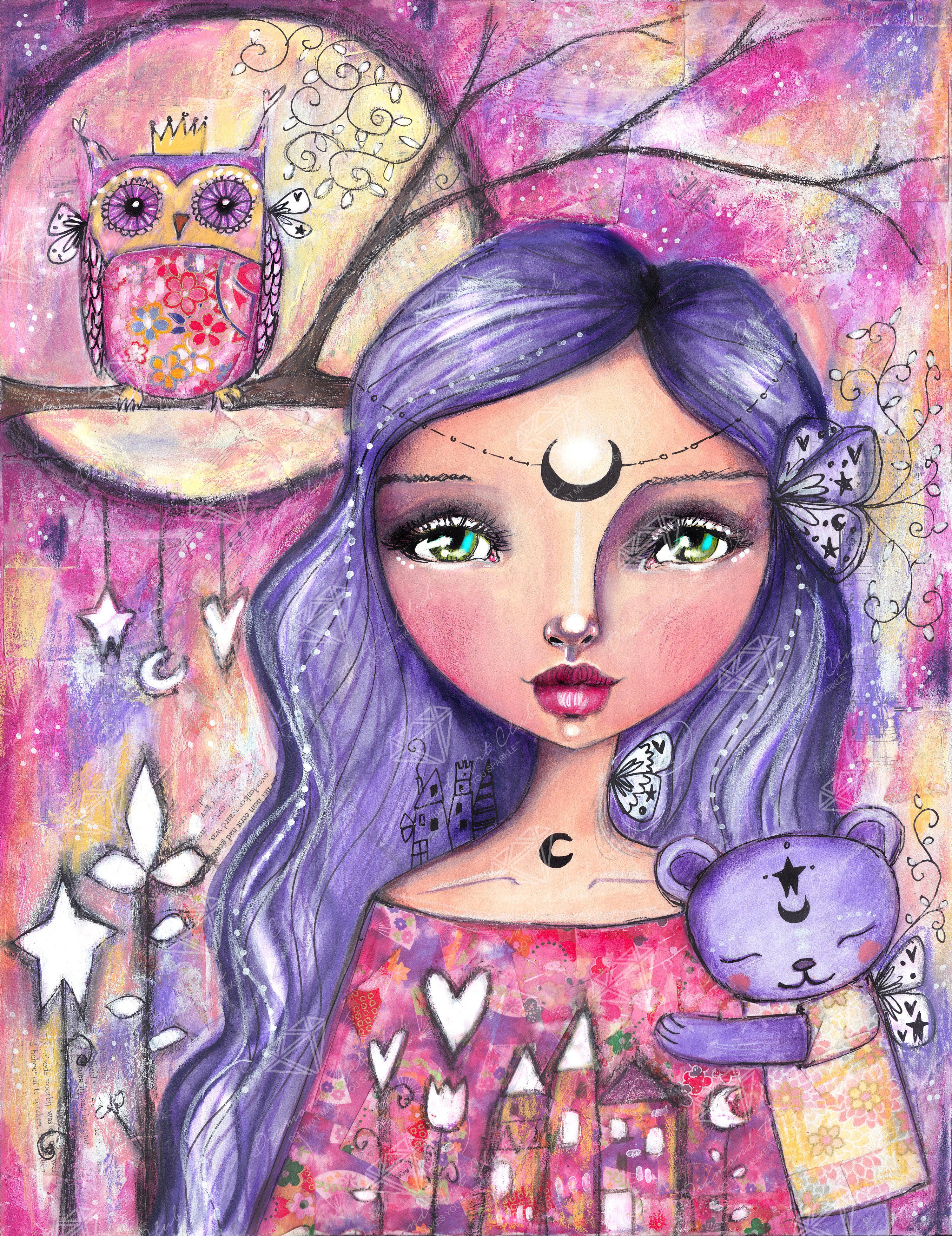 By The Light Of The Moon – Diamond Art Club