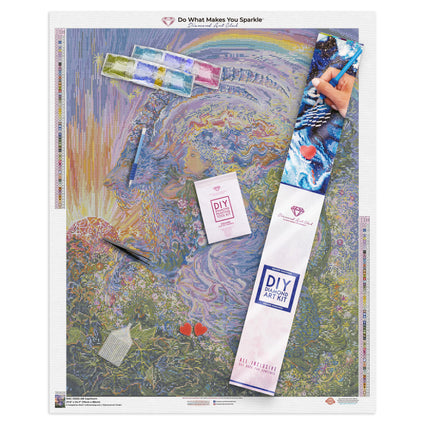 Diamond Painting Capricorn 27.6" x 34.7″ (70cm x 88cm) / Square with 64 Colors including 4 ABs / 96,672