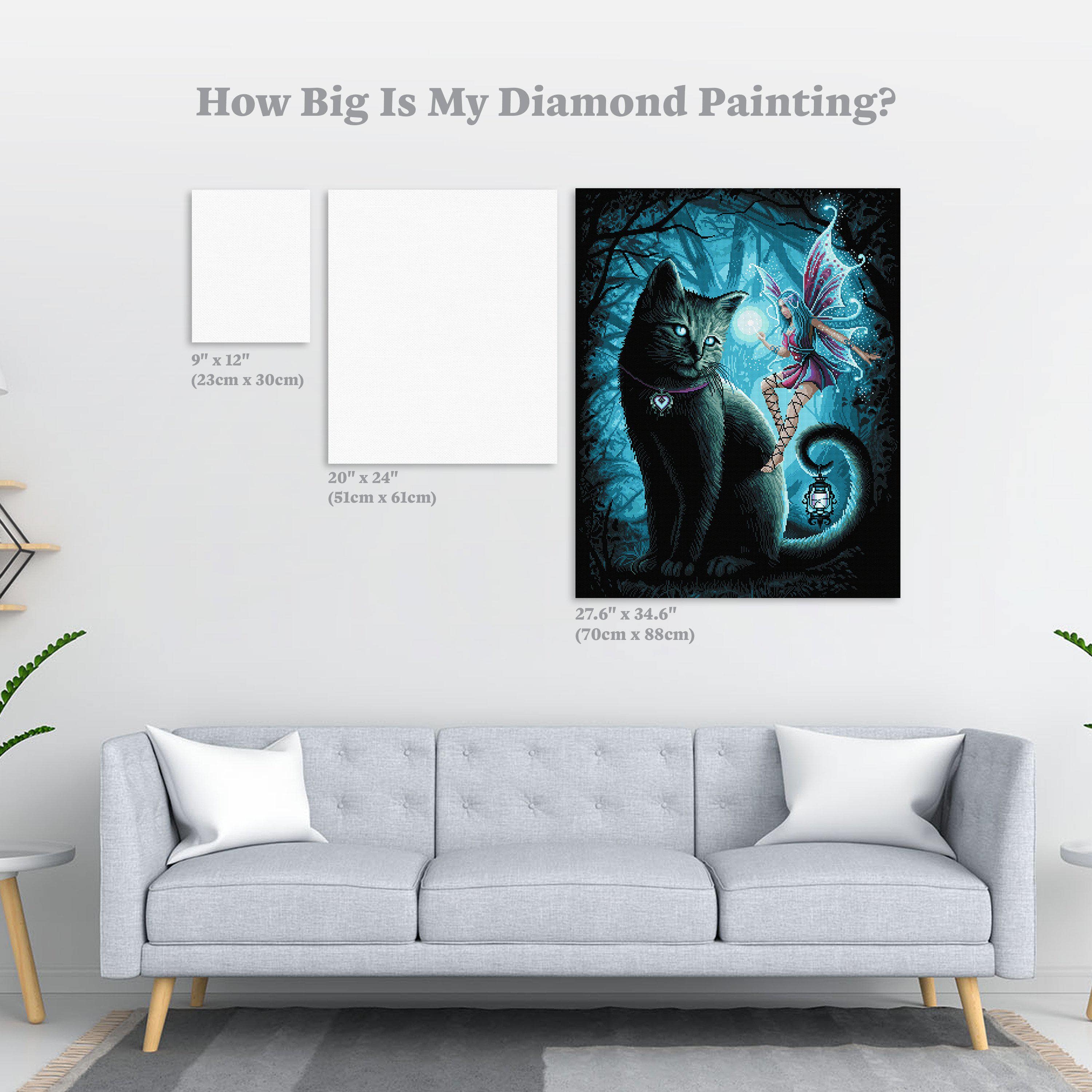 Cat & Fairy – Diamond Art Club