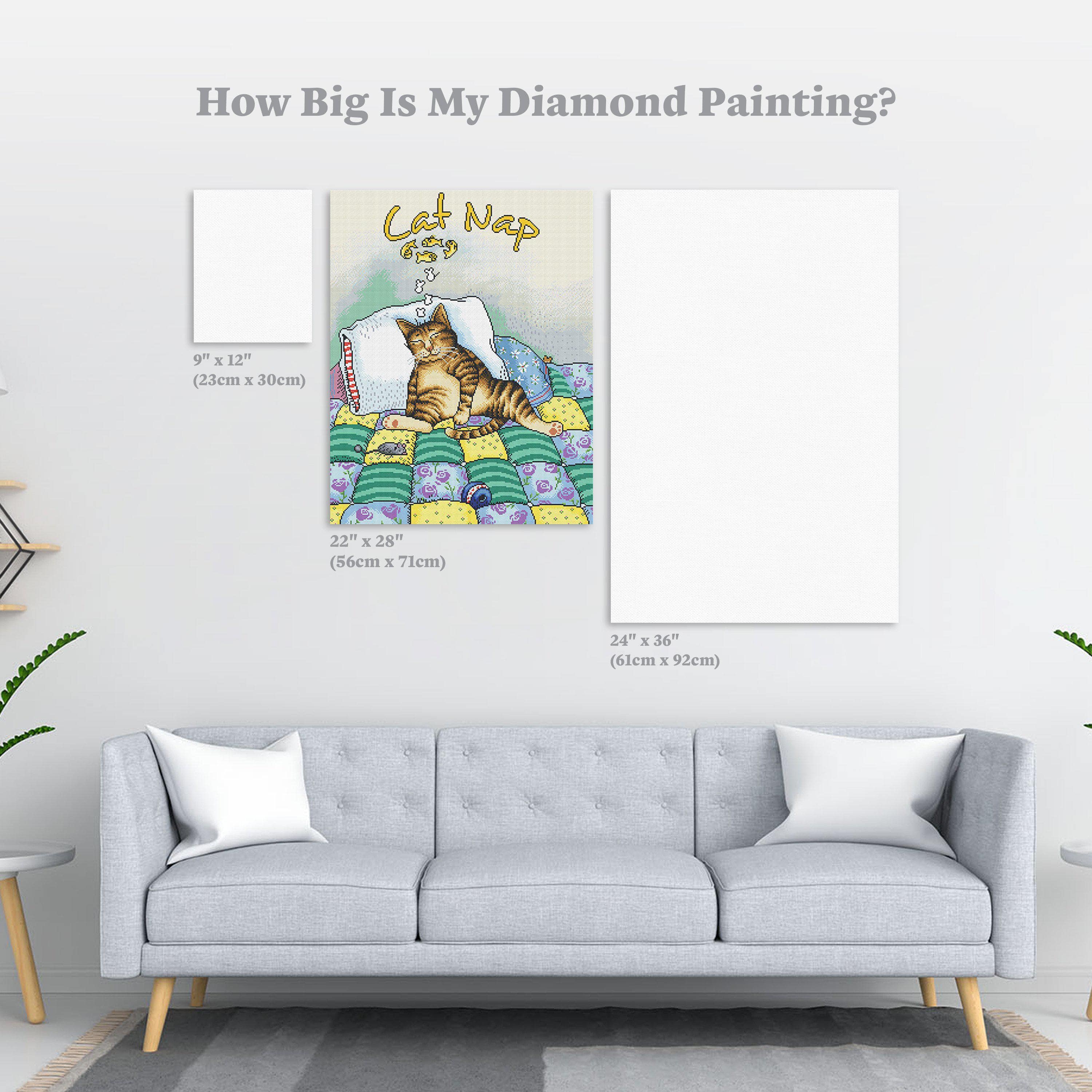 Cat Nap – Diamond Art Club