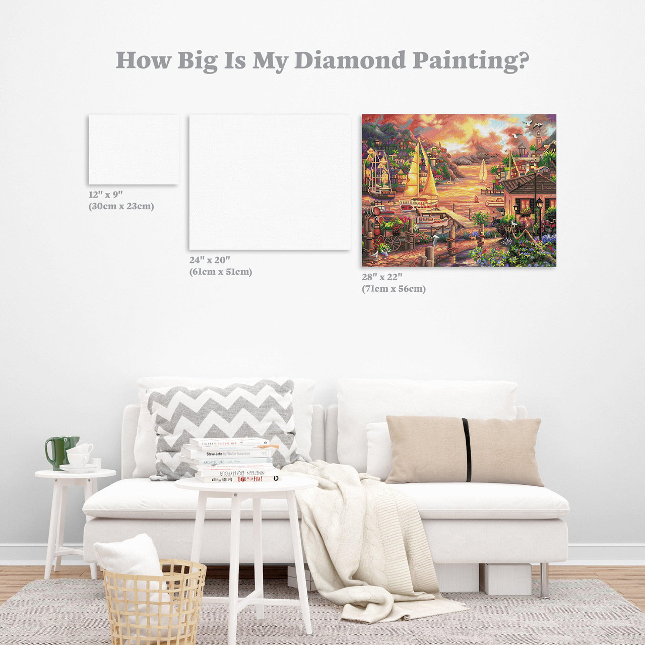 Diamond Painting Catching Dreams 22" x 28″ (56cm x 71cm) / Round With 47 Colors Including 2 ABs / 49,896
