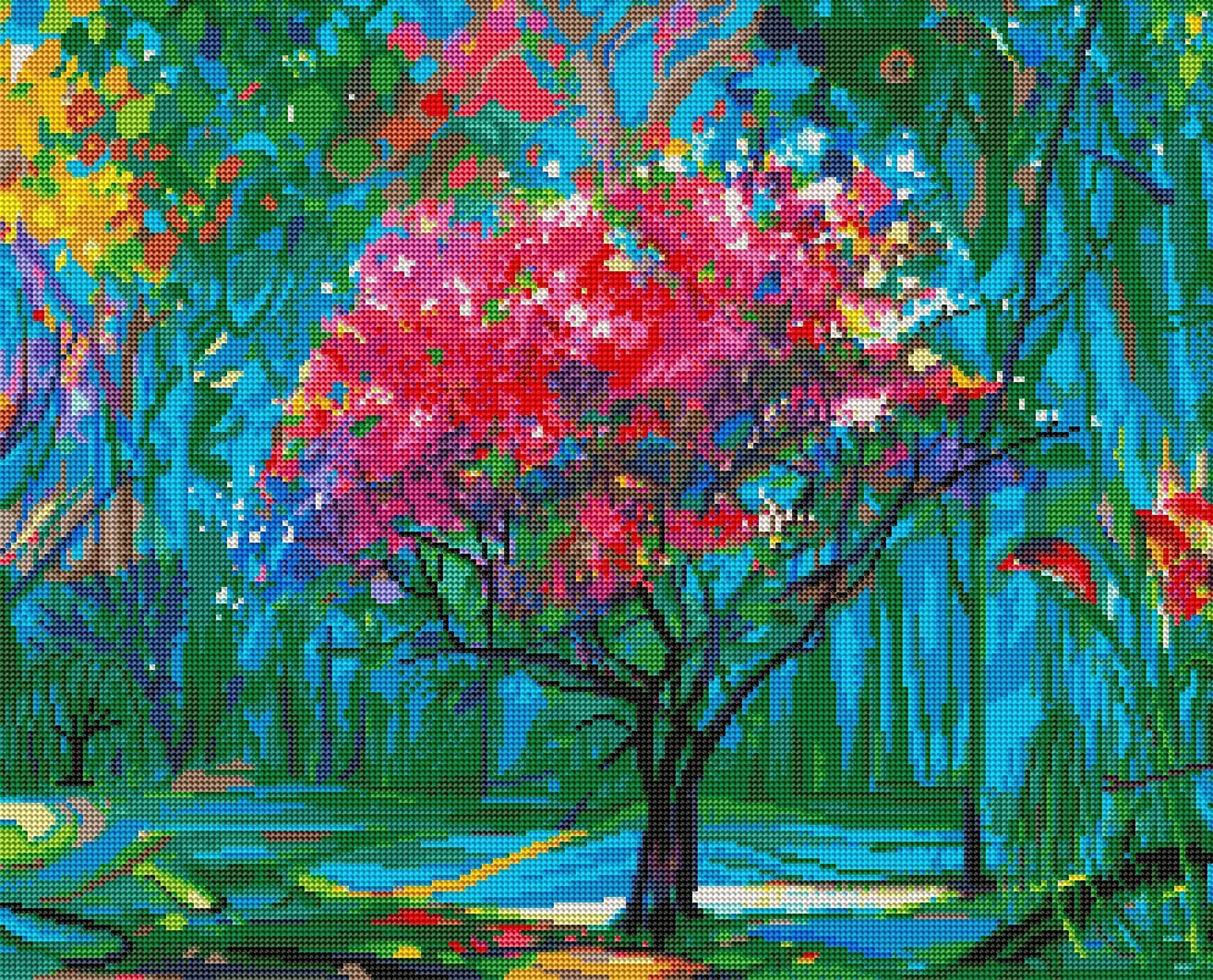 ダイヤモンドアートクラブ Abundant Blossoms Abundant Blossoms – Diamond Art Club