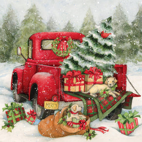 Diamond Painting Christmas Delivery 20" x 20″ (51cm x 51cm) / Square with 47 Colors including 4 ABs / 40,401