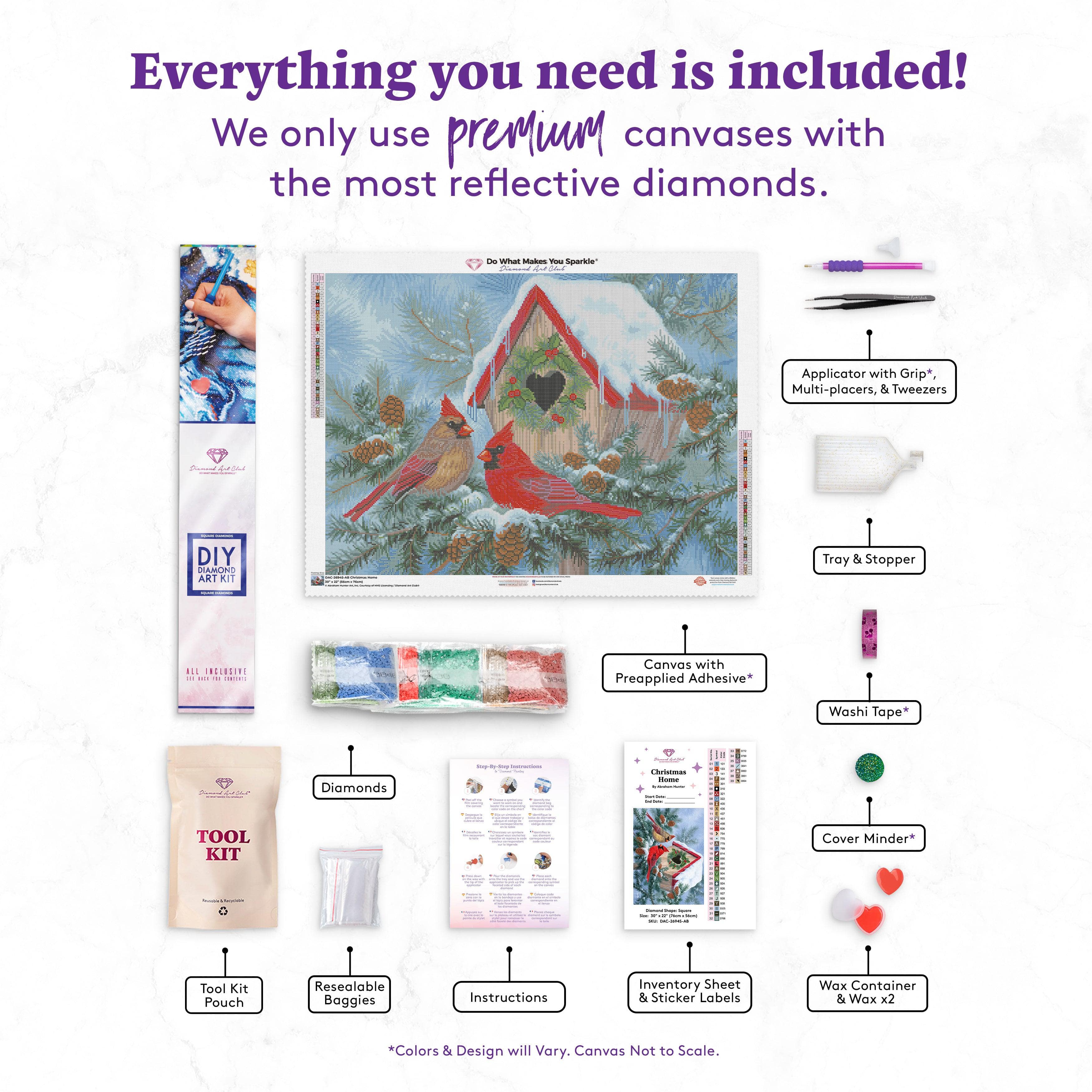 Diamond Painting WIP & Chat - Diamond Art club - Christmas Globe - Diamond  Art 