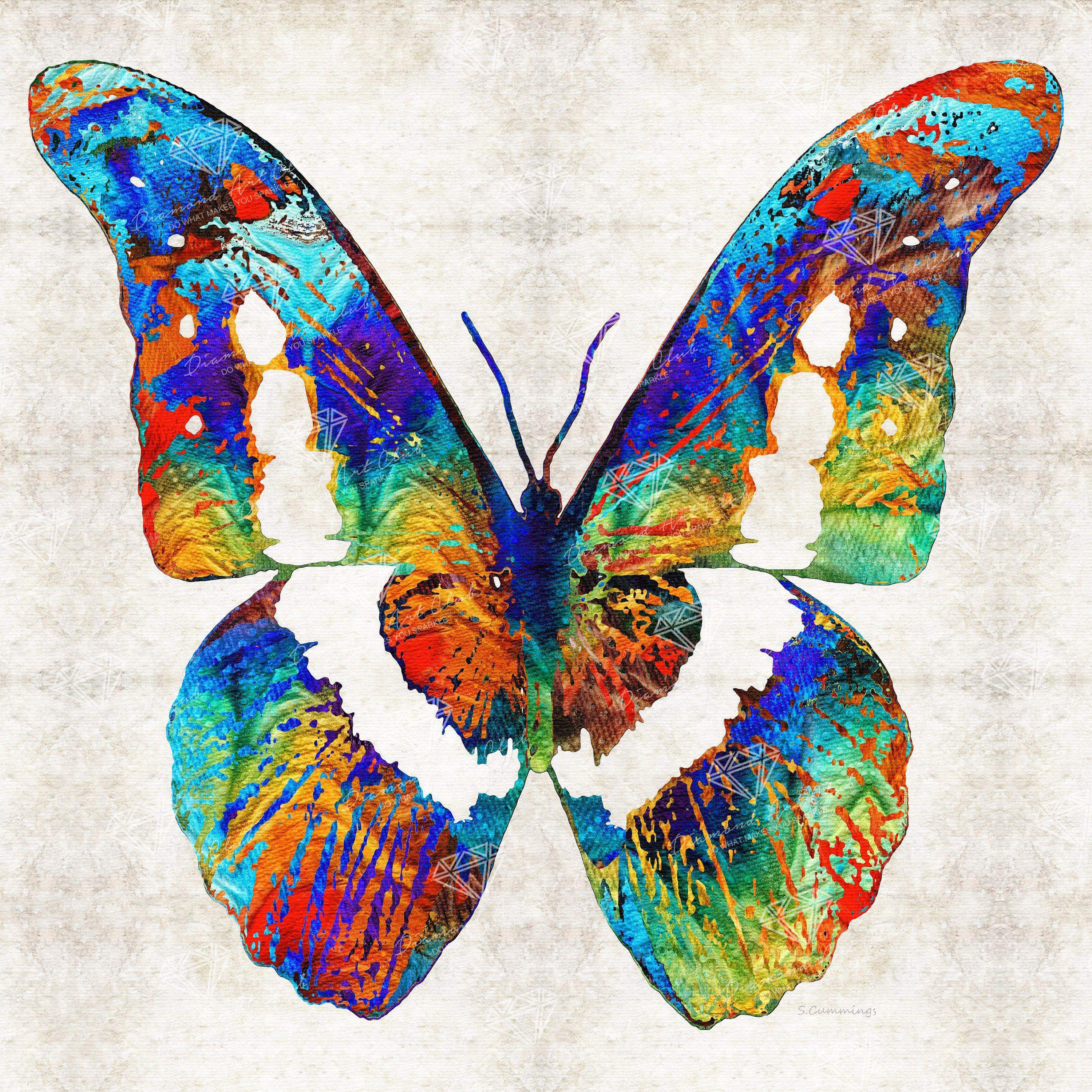 Colorful Butterfly – Diamond Art Club