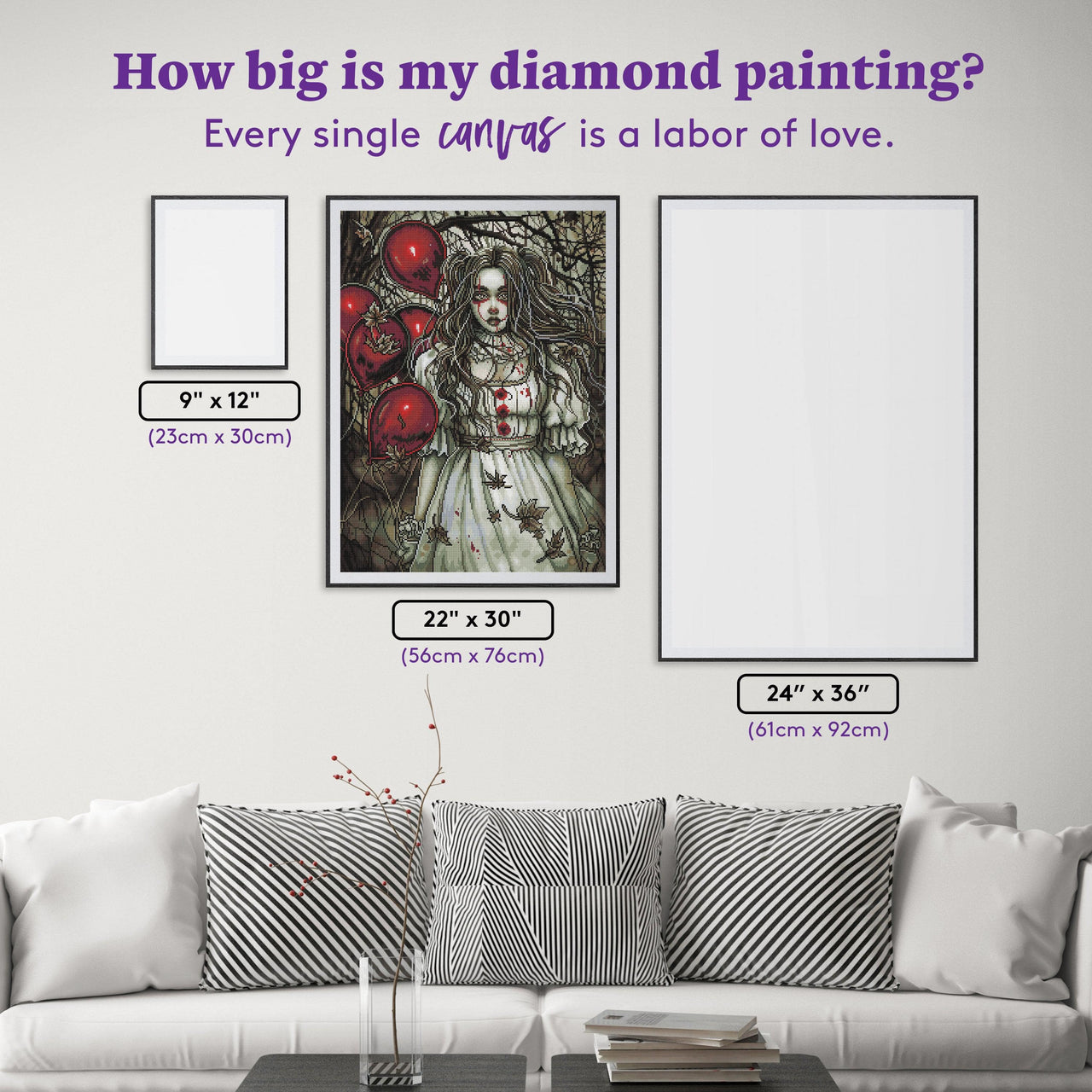 Diamond Painting Corydon Babe 22" x 30" (56cm x 76cm) / Round with 39 Colors including 2 ABs / 53,929