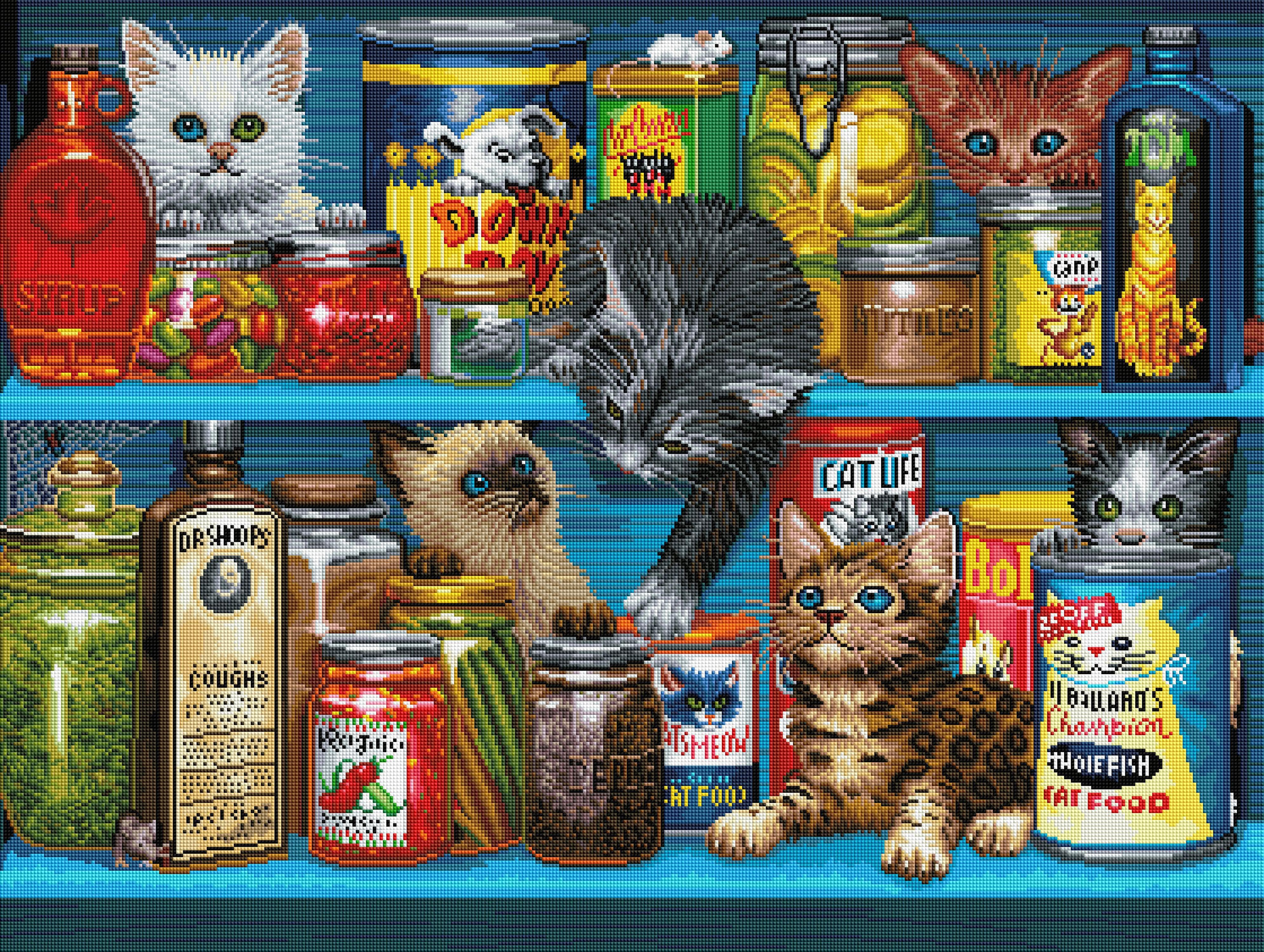 Cupboard Kittens – Diamond Art Club