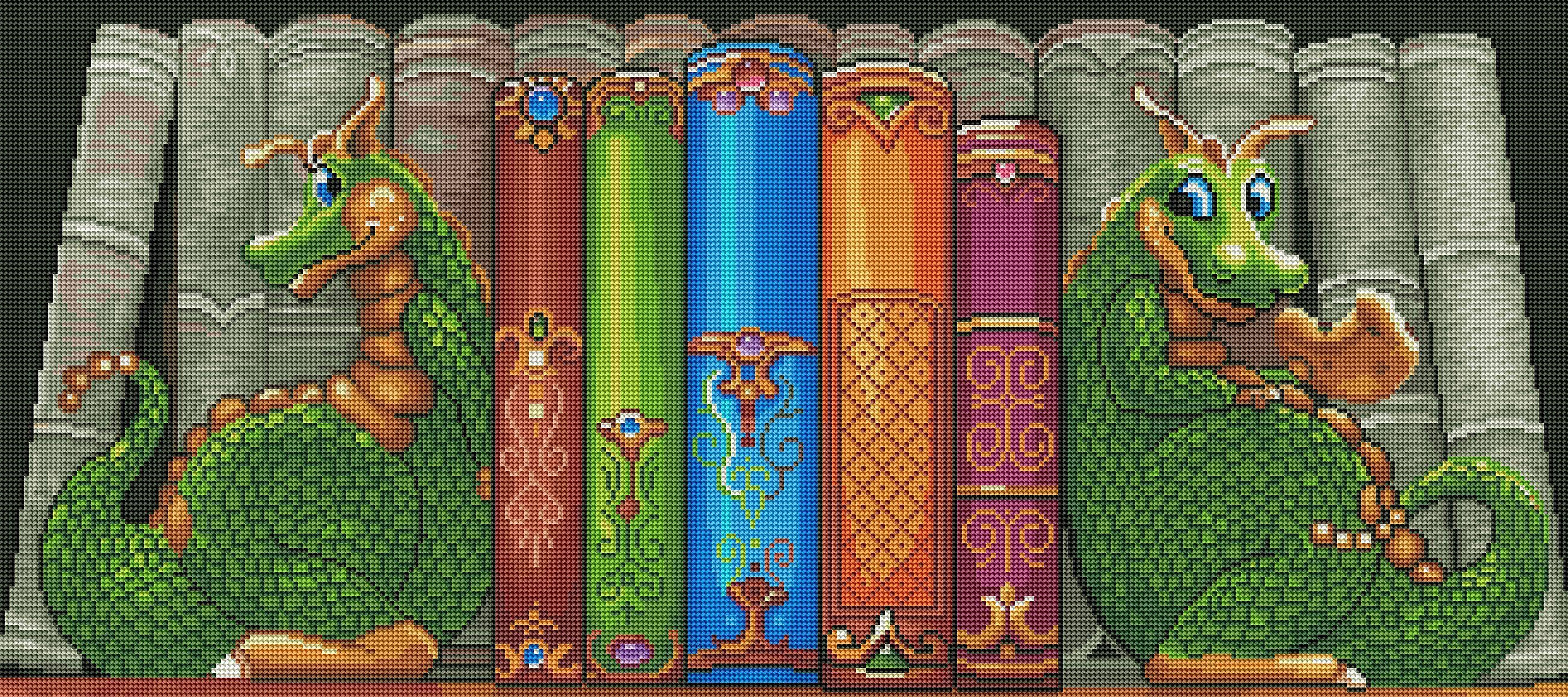 Customized Bookshelf – Diamond Art Club