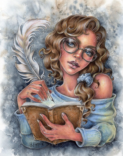 Diamond Painting Dear Diary 22" x 28″ (56cm x 71cm) / Round with 45 Colors including 3 ABs / 50,148