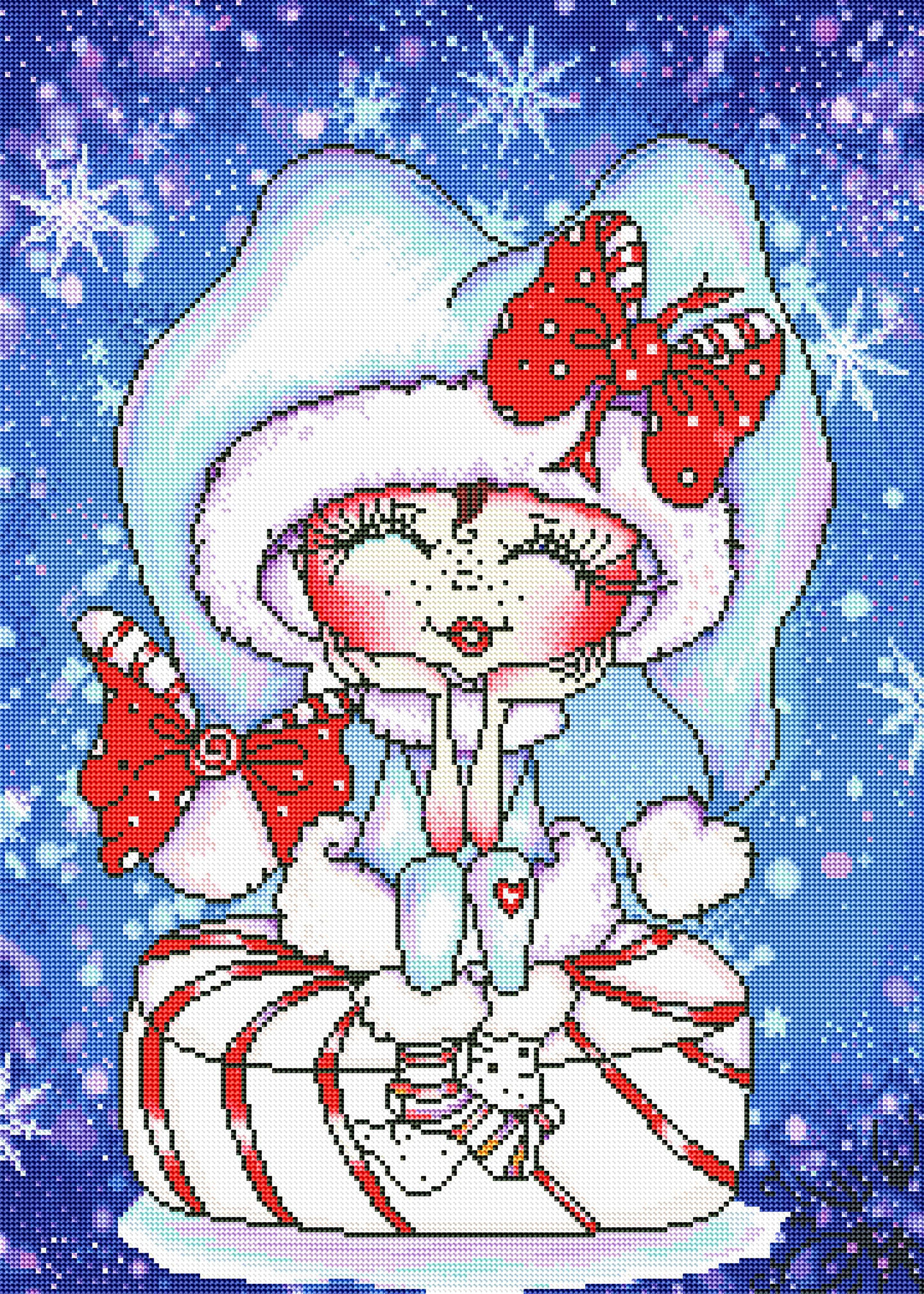 Dia Art Cany Cane Diamond Painting | Diamond Art Club™