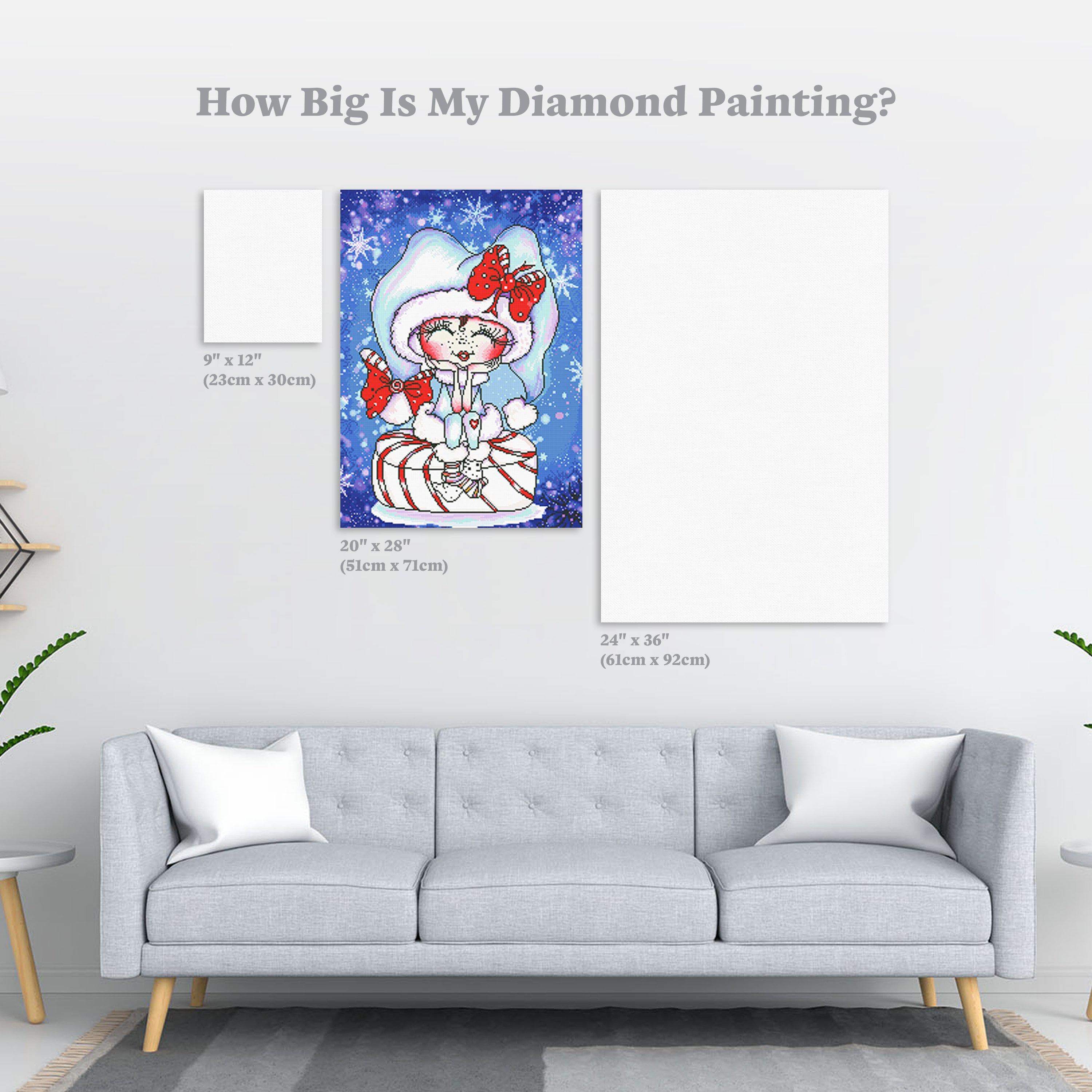 ドリーマーデザイン CandyCaneCastle #ダイヤモンドアートクラブ A1307