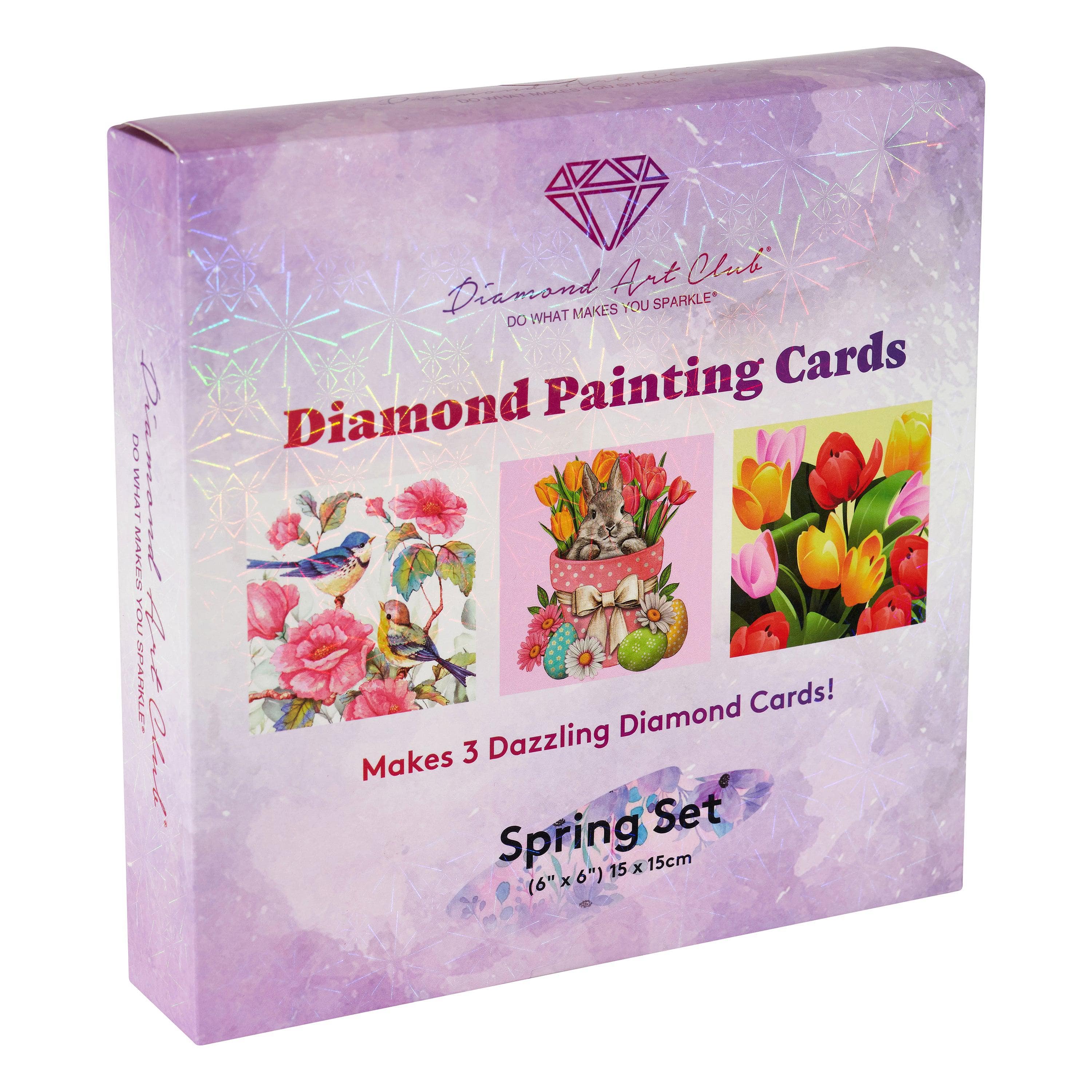 DIY Spring Cards (3-Pack) – Diamond Art Club