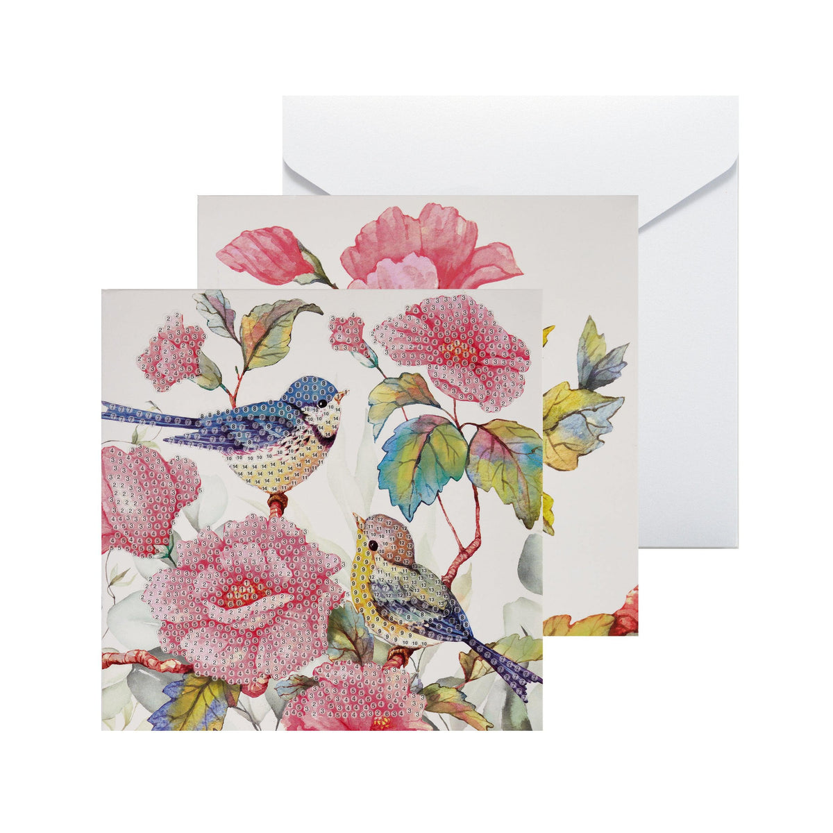 Diamond Painting Diamond Painting Spring Greeting Cards (3 pack) 5.9" x 5.9" (15cm x 15cm) / Round