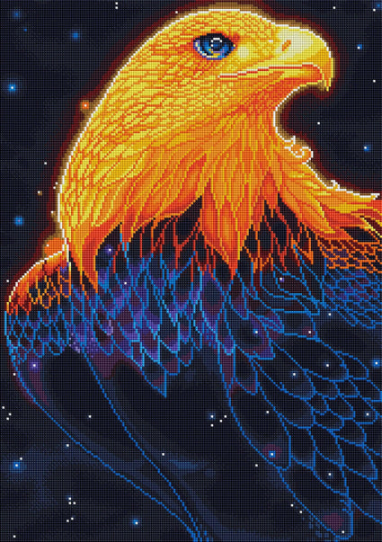 Diamond Painting Embrace Spirit 17" x 24" (43cm x 61cm) / Square With 27 Colors Including 3 ABs and 1 Glow in the Dark Diamonds / 41,968