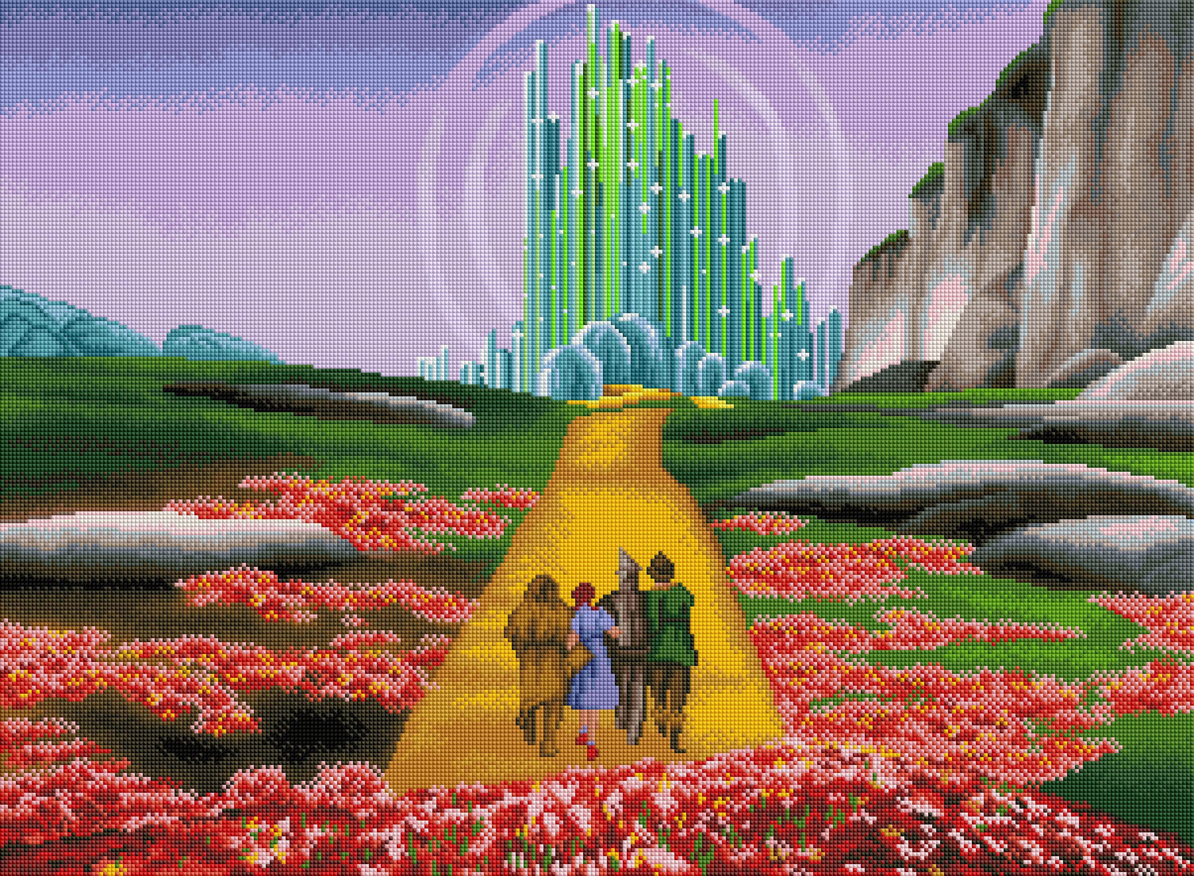 UNBOXING: Diamond Art Club Emerald City Wizard of Oz Diamond