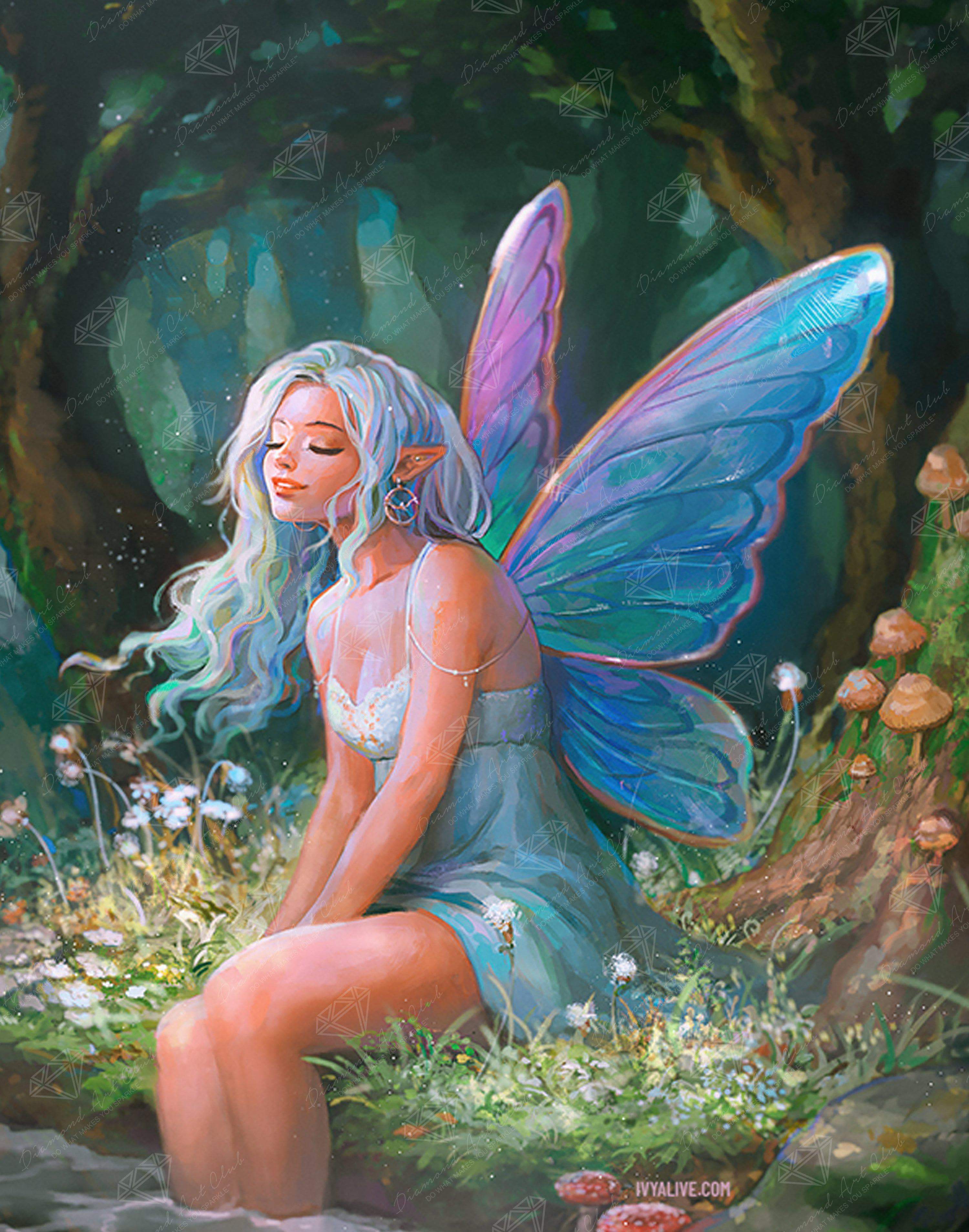 Fairy Painting 3814x3000 Fairy Lights – Diamond Art Club